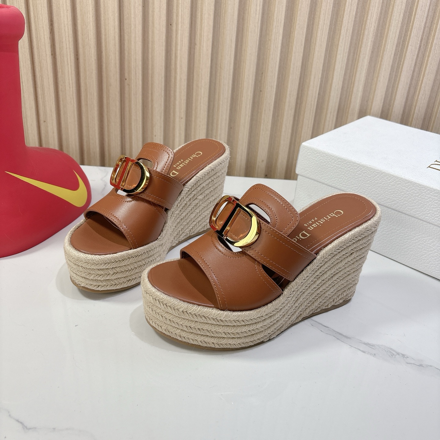 Dior Dior 迪奥 25ss 夏季高版本新款 厚底拖鞋