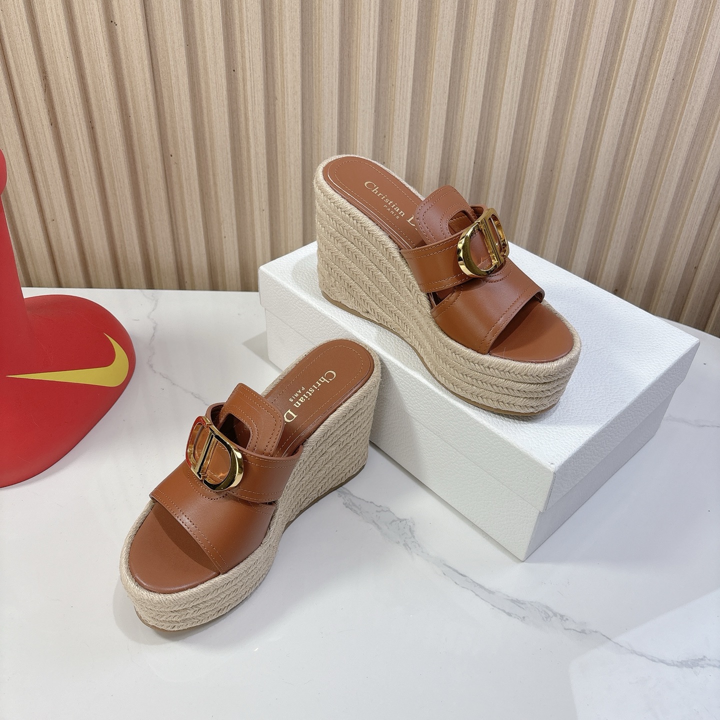 Dior Dior 迪奥 25ss 夏季高版本新款 厚底拖鞋