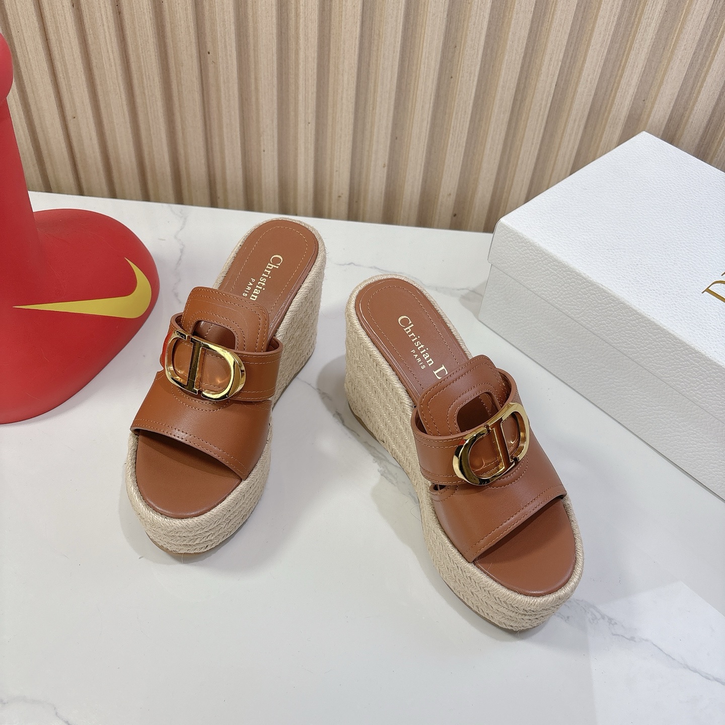 Dior Dior 迪奥 25ss 夏季高版本新款 厚底拖鞋