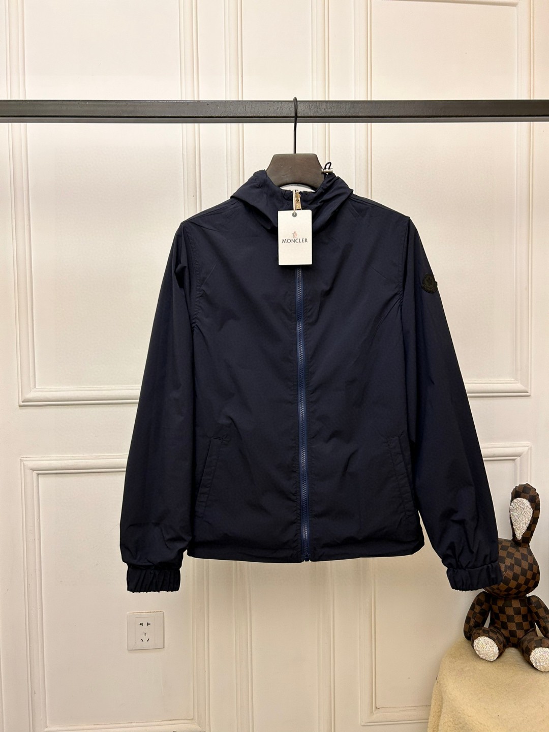 Réplica de calidad AAA
 Moncler Ropa Abrigos y chaquetas Negro Azul Empalme Hombres Tejido Poliéster Colección otoño Blusa con capucha