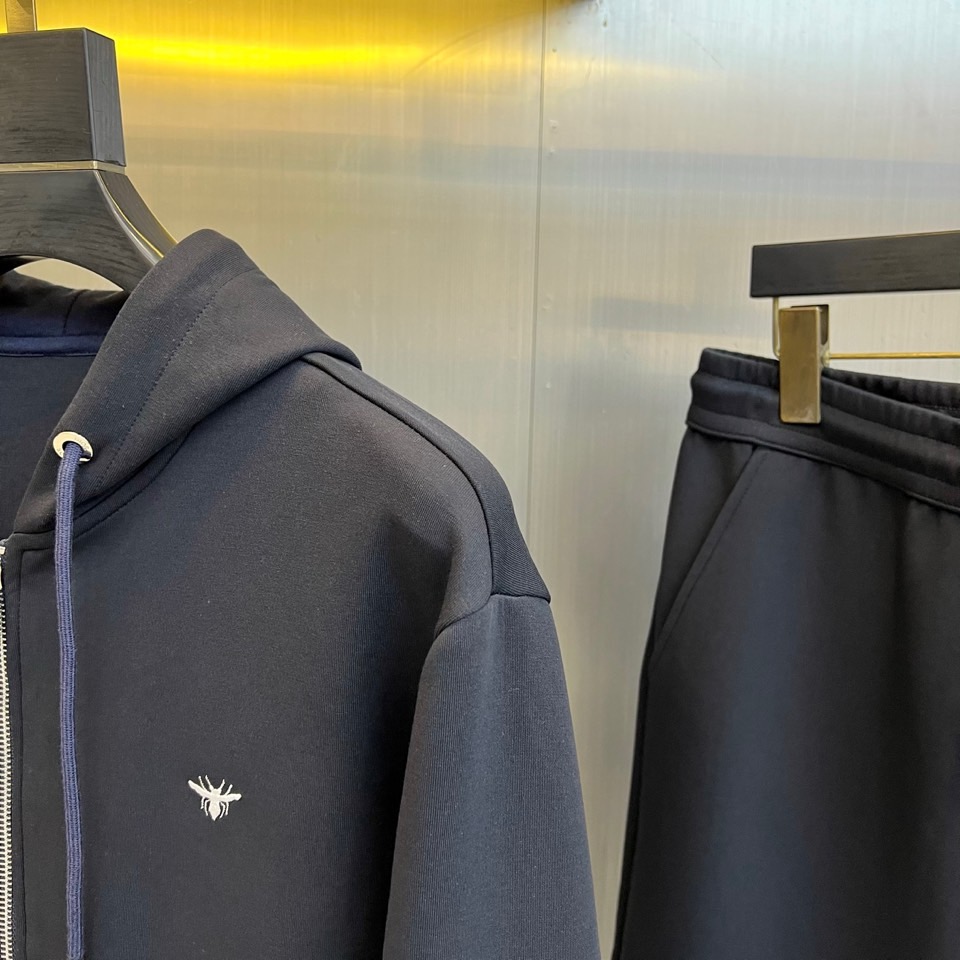 Dior Bee Embroidery Tracksuit Set