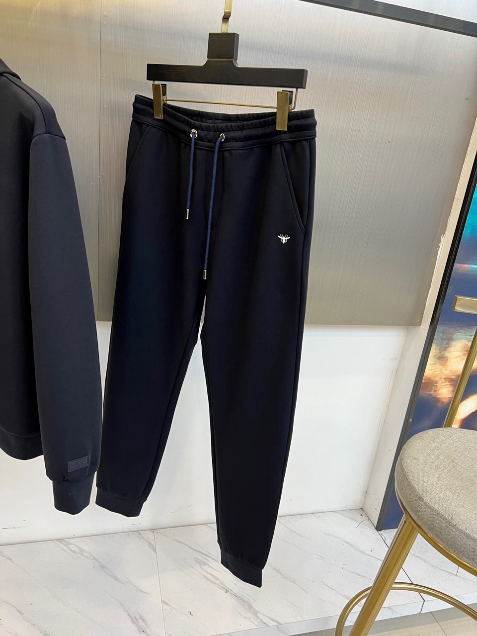 Dior Bee Embroidery Tracksuit Set