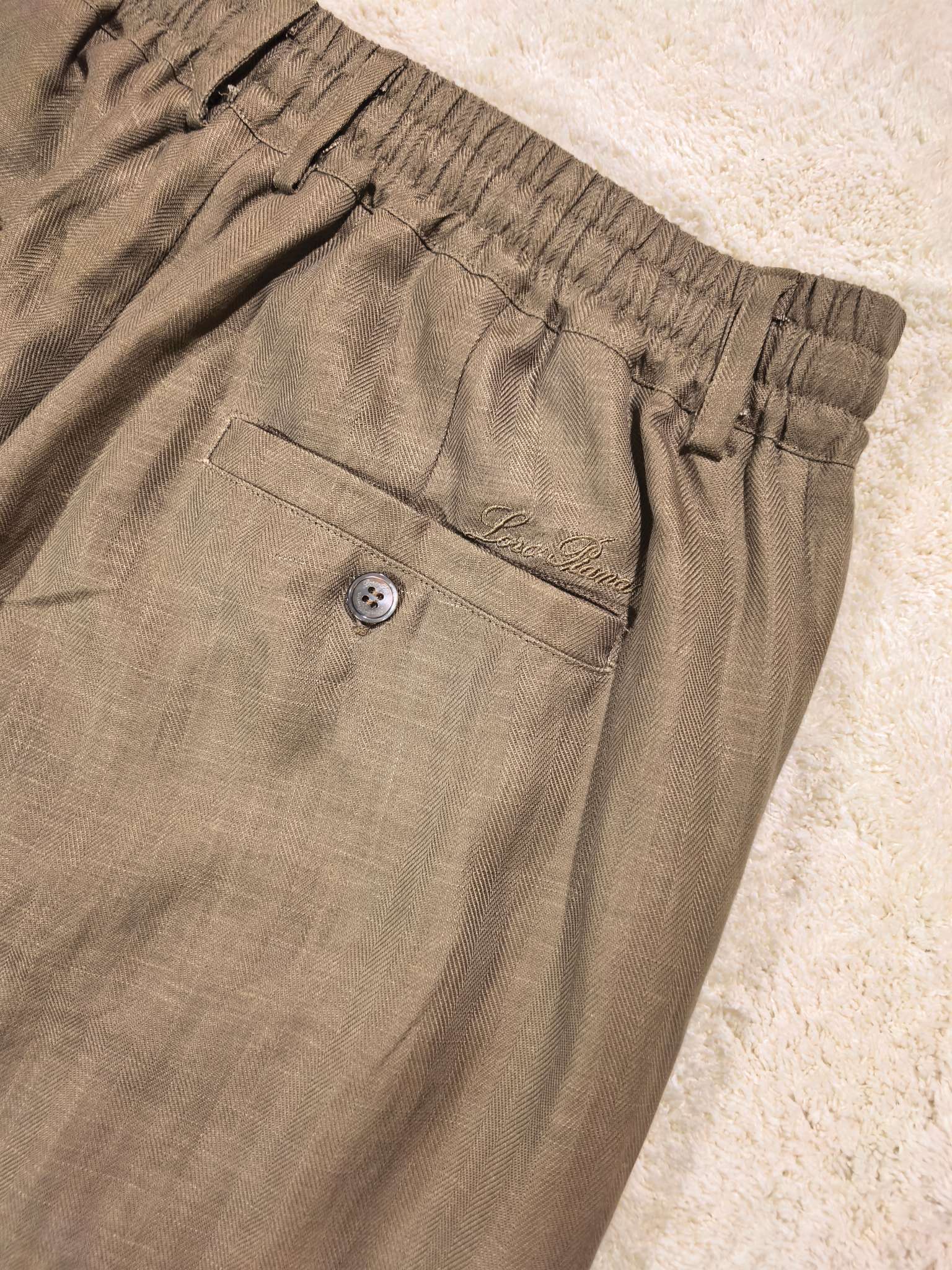 新品天丝麻料套装4色  Loro Piana（诺悠翩雅）一套/套2026高端品质专柜，贸易公司渠道稀出，