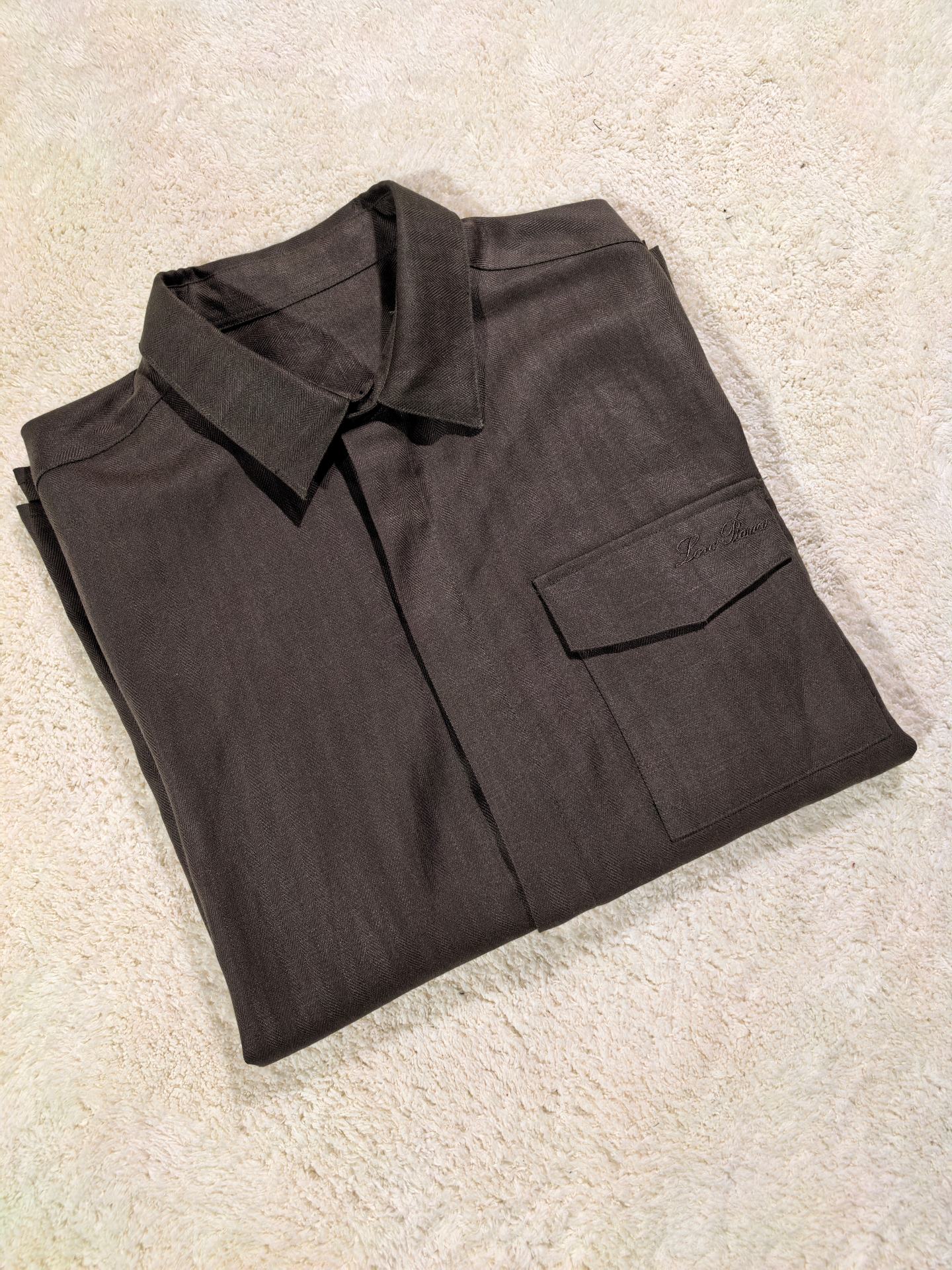 新品天丝麻料套装4色  Loro Piana（诺悠翩雅）一套/套2026高端品质专柜，贸易公司渠道稀出，