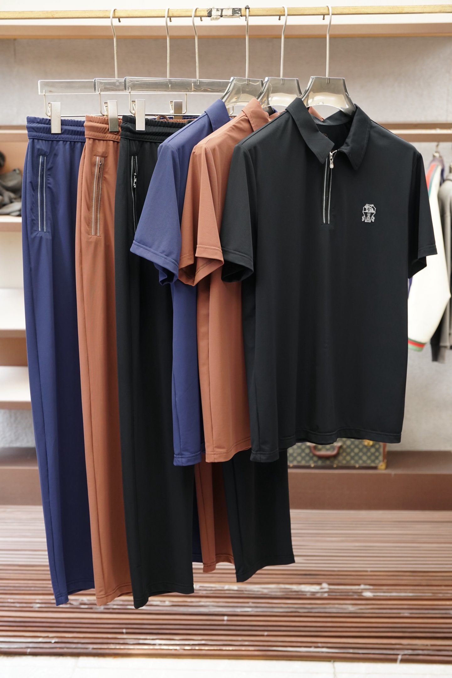新品速干套装Brunello Cucinelli-BC、一套/套2026春夏新品男士轻奢休闲套装，将意式