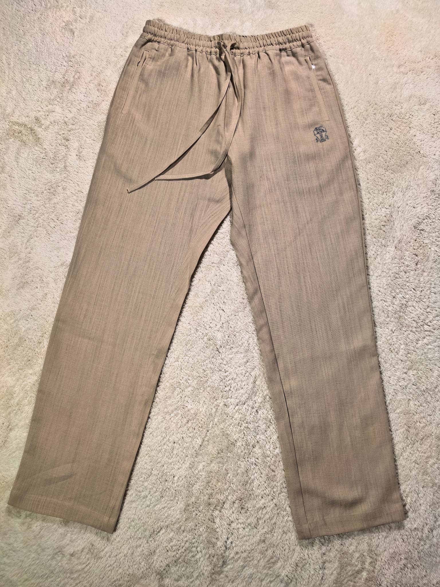 新品天丝麻料套装4色 Brunello Cucinelli-BC 一套不拆/套2026高端品质专柜，贸易