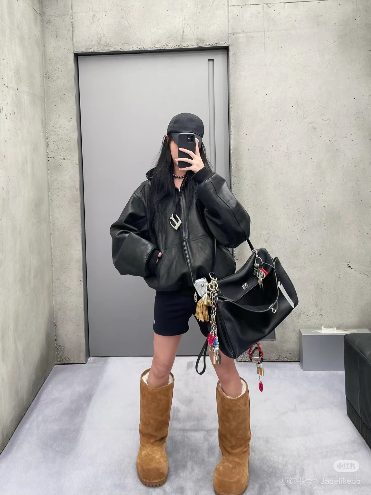 NO:480850,Little Red Book Trendy People's Foot Pictures, Boots, Boots19860909小红书潮人上脚图,靴子,boots,Women's Shoes