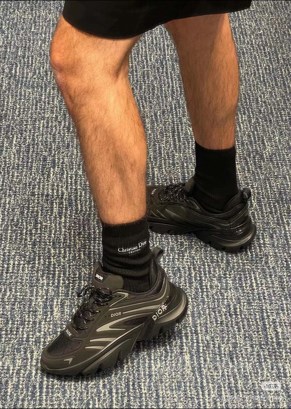 NO:271242,Dior DIOR b44 little red book trendy people on foot pictures, dior, dior19860909迪奥DIOR b44小红书潮人上脚图,,dior,dior,Men's shoes