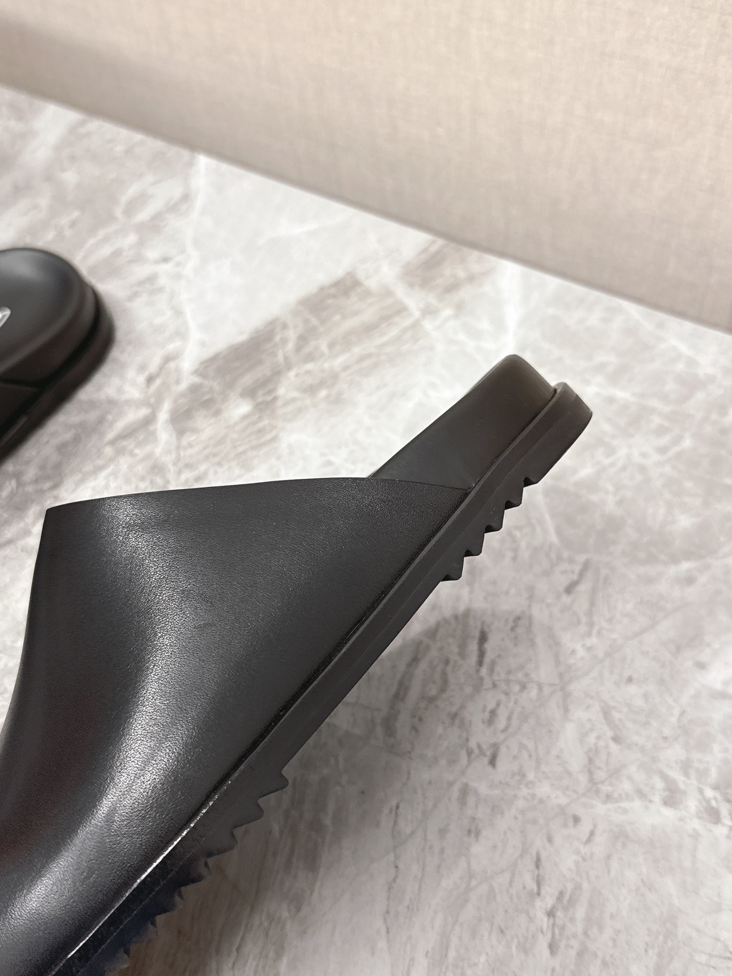 Rick Owens Crazy Bandage Couple Slippers Suede Black Handmade 9 i1742639639 2274 0