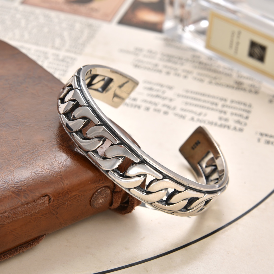 252 💰🔥 hot sale, european-american bracelet, 14 mm wide, 60 mm inside - 图片 4