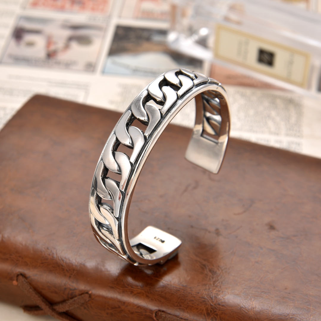 252 💰🔥 hot sale, european-american bracelet, 14 mm wide, 60 mm inside - 图片 6