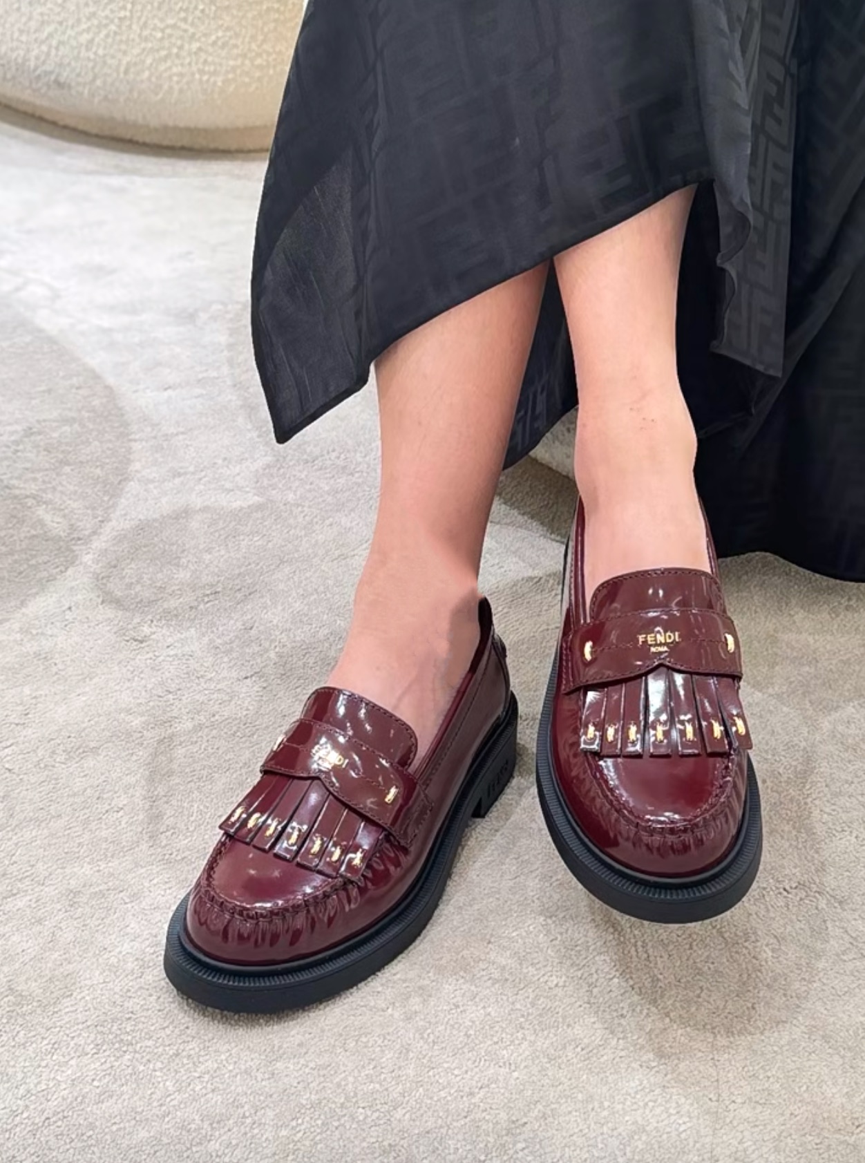 NO:234554,Demonstrate on foot!  Loafers, loafers19860909上脚示范！ 高级感满满,乐福鞋,loafers,Women's Shoes