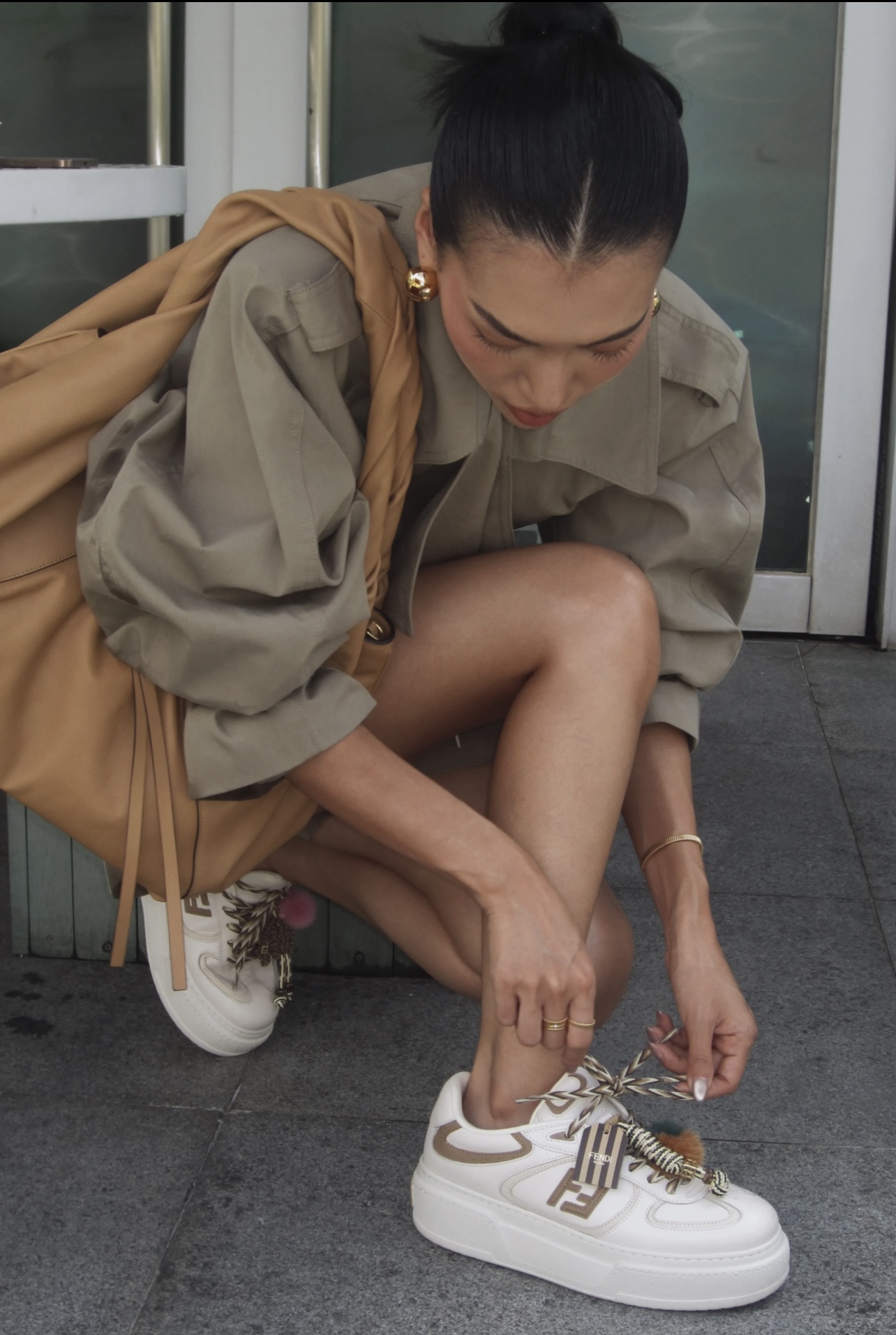 NO:492978,Footwear demonstration, casual shoes/sports shoes, sneakers19860909上脚示范,休闲鞋/运动鞋,sneakers,Women's Shoes