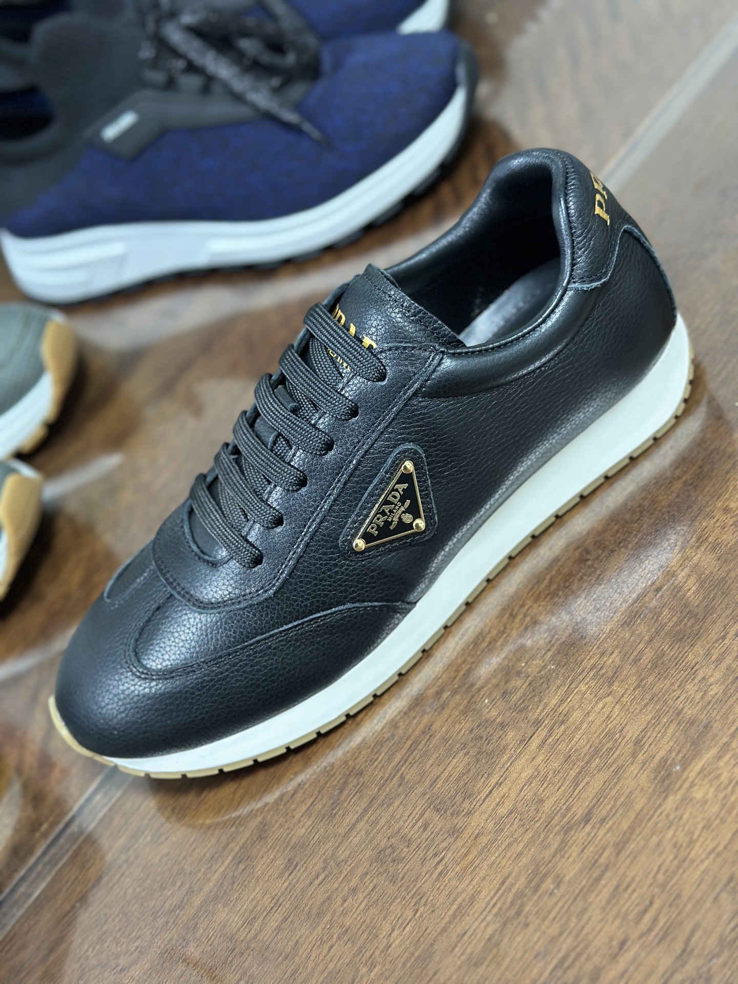 Prada Men's Leather Sneakers - Casual, Comfortable, and Stylish Footwear 5 i1745805073310 6332 0 3