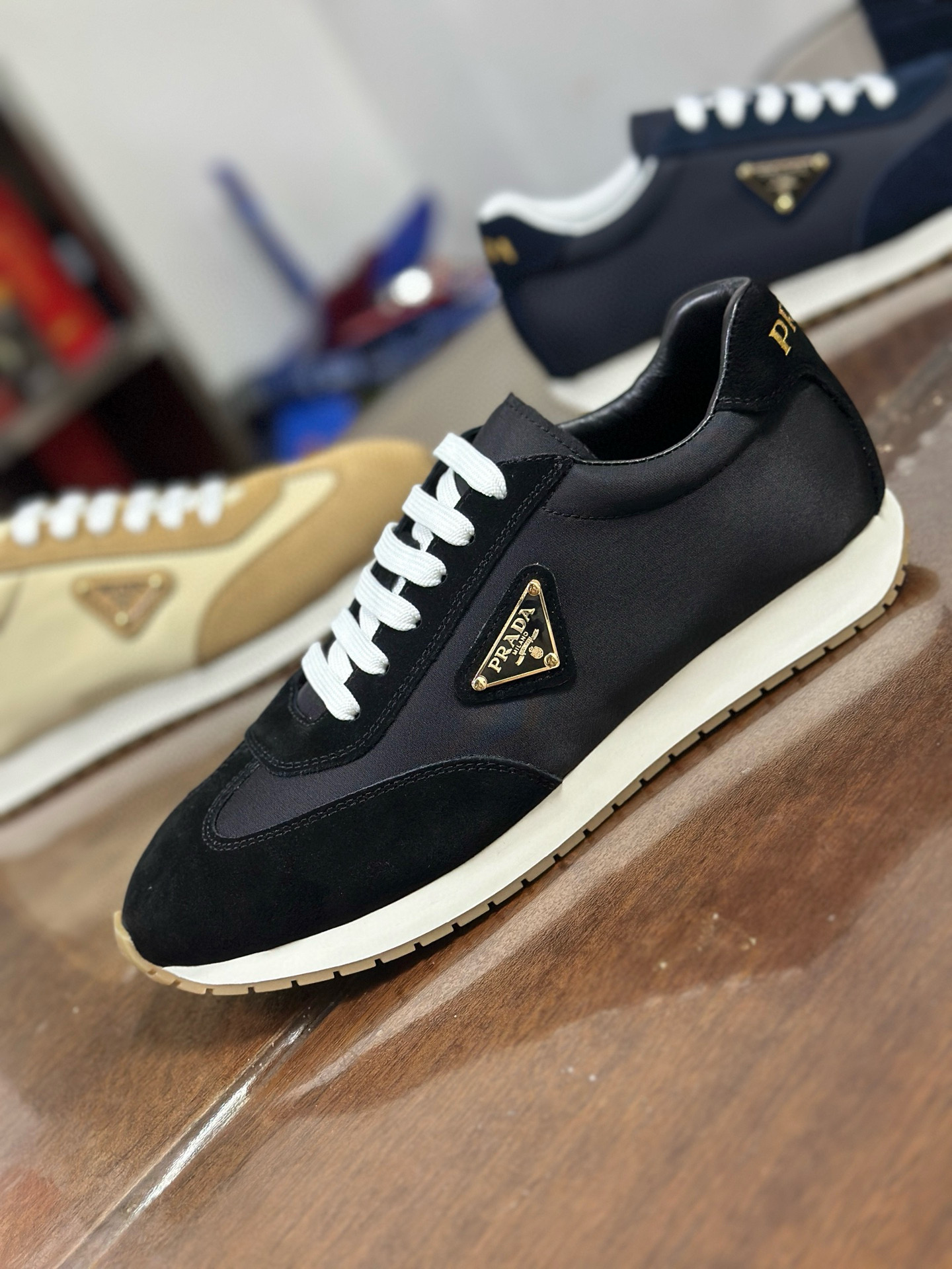 נעלי גברים מוביליים בסגנון Prada עור שחור, נוחות ונוחים 9 i1751507007002 3494 0 7
