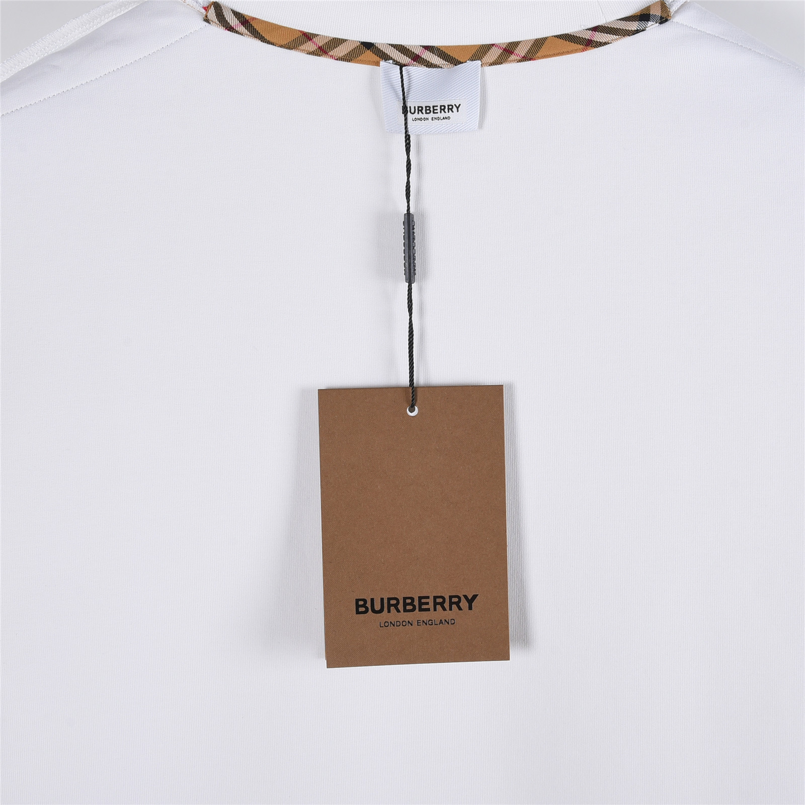 Burberry/巴宝莉 25ss 肩膀袖子贴布胸口刺绣战马logo太空棉卫衣 黑色 白色