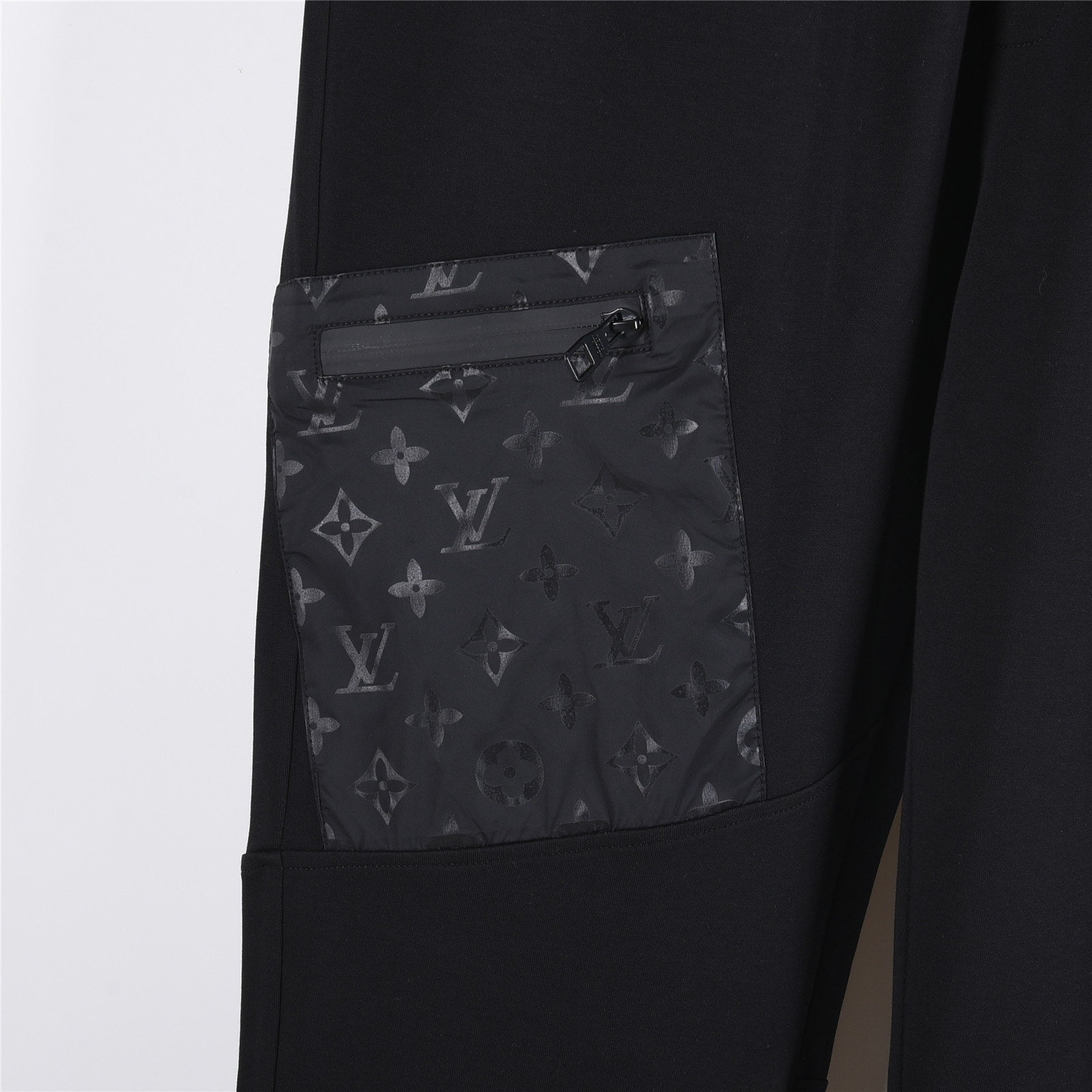LouisVuitton/路易威登 2025ss 新款拉链口袋印花束脚长裤