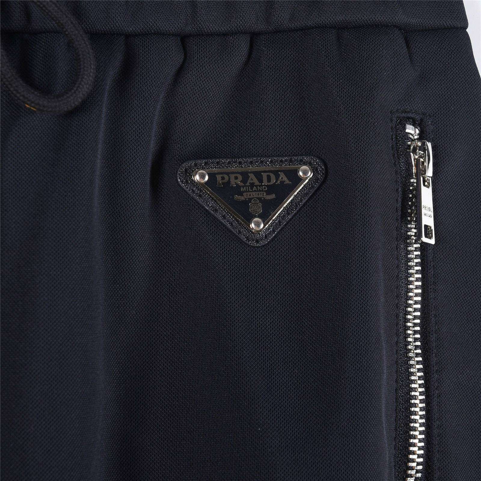 Prada/普拉达 2025ss 三角标红胶条长裤 2025最新款休闲经典时尚长裤