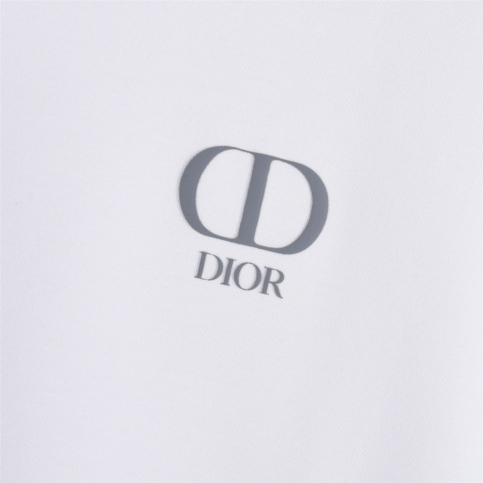 DIOR/迪奥 25ss 胸前CD字母印花袖子老花圆领太空棉卫衣
