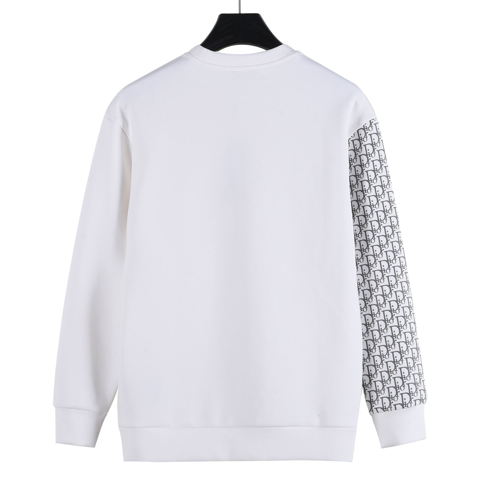 DIOR/迪奥 25ss 胸前CD字母印花袖子老花圆领太空棉卫衣