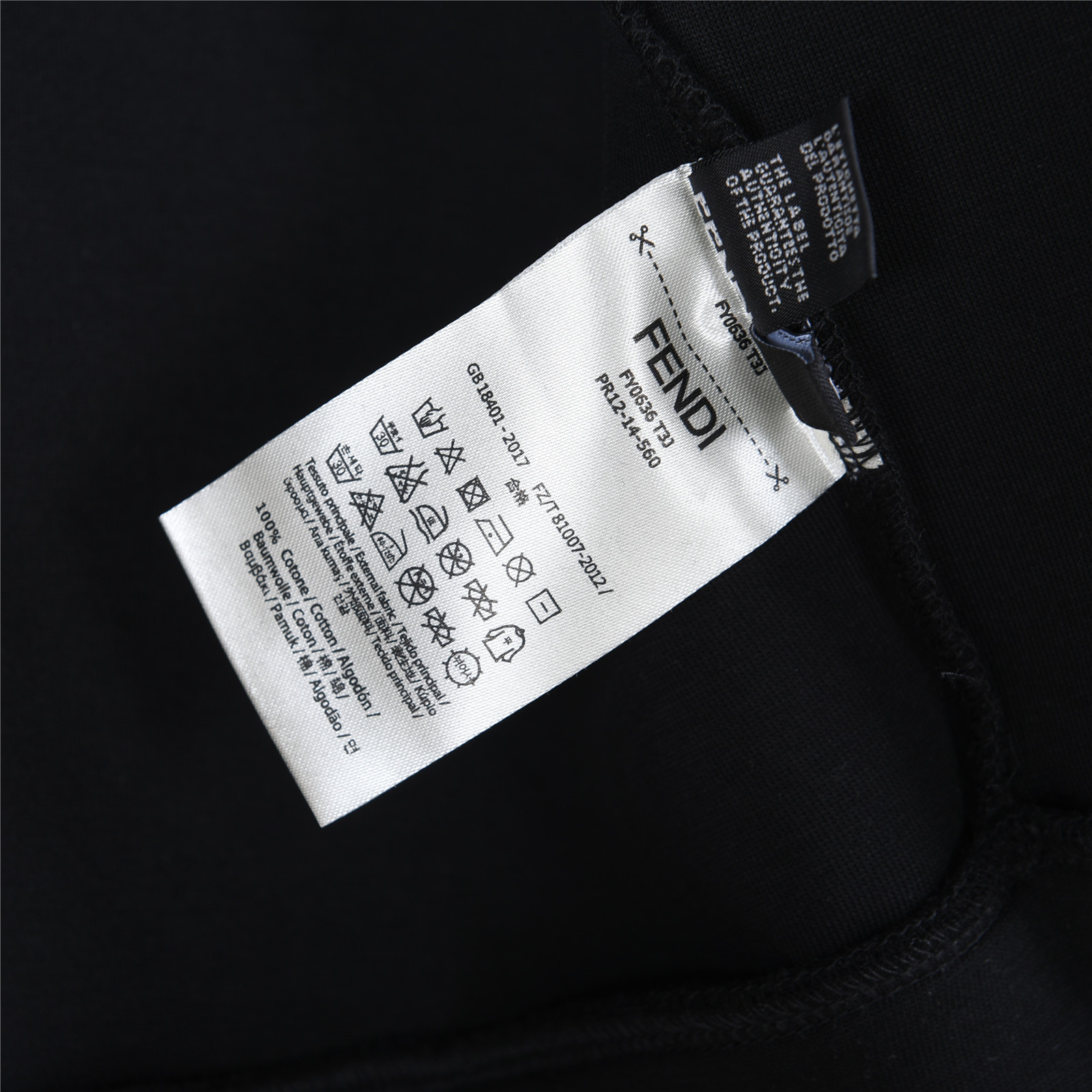 Fendi/芬迪 25FW小怪兽刺绣眼睛拉链立领外套 Fendi/芬迪