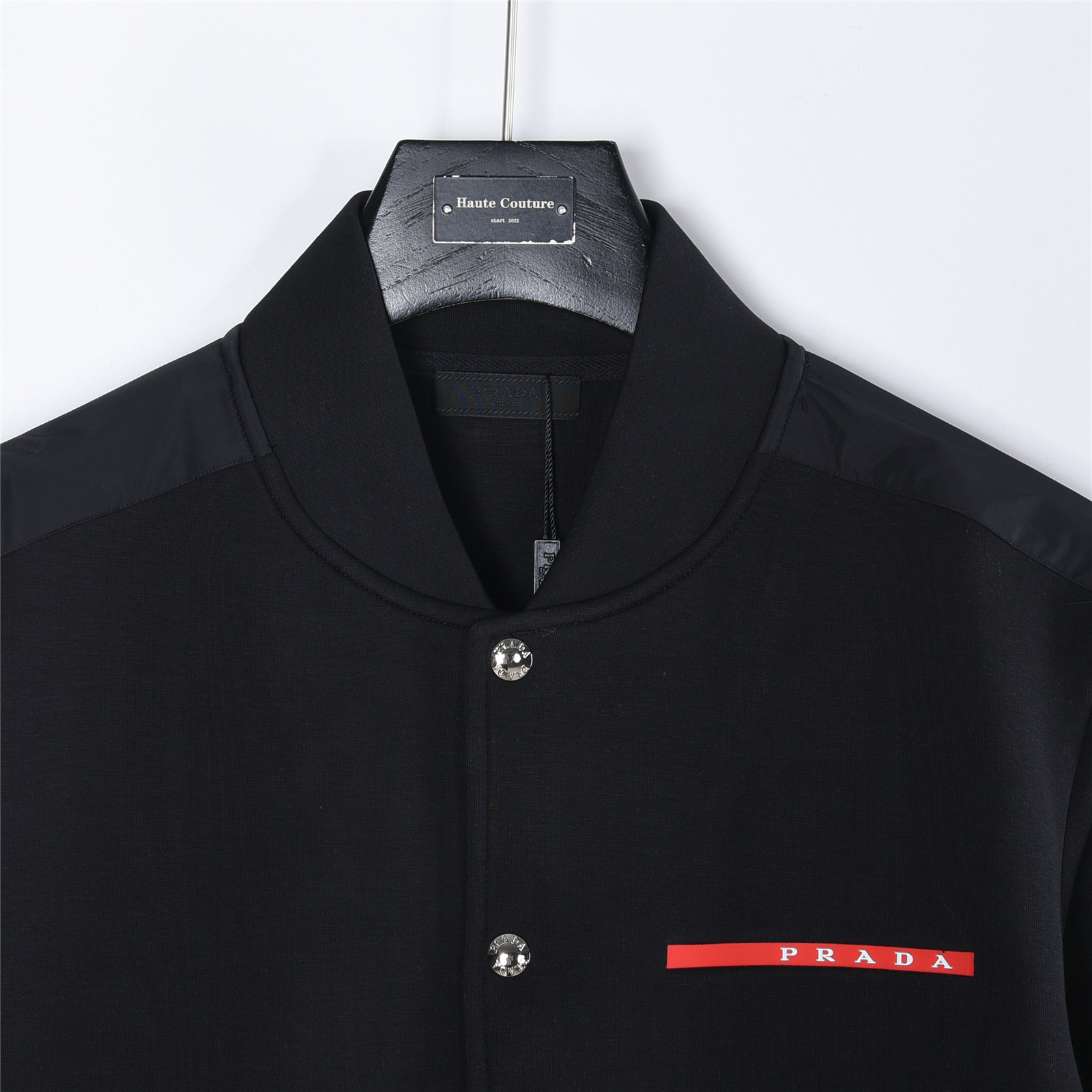 Prada/普拉达 经典红色饰条立领外套 Prada/普拉达白色 黑色