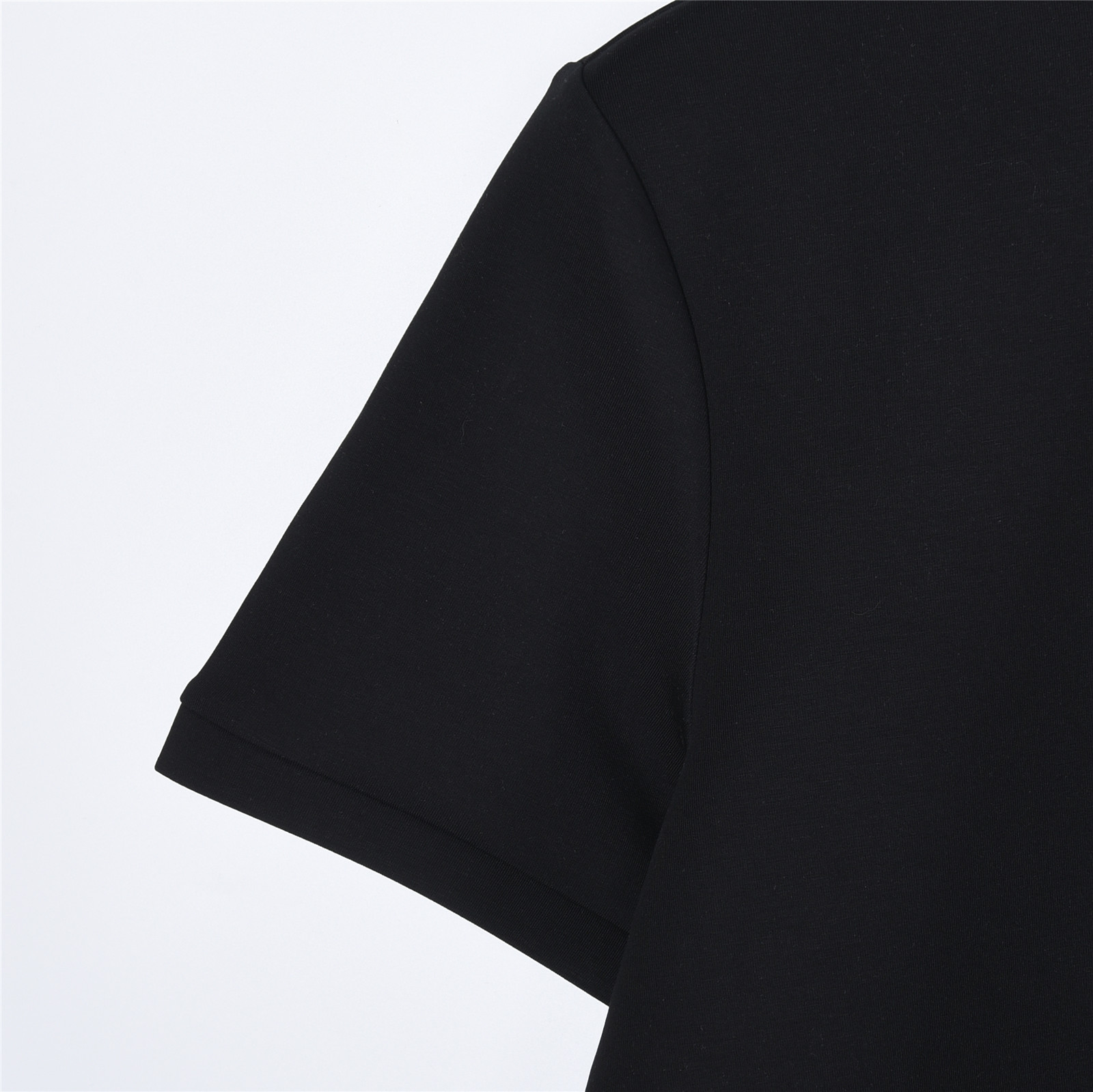 Loewe/罗意威25Ss经典刺绣logo袖子字母刺绣短袖 黑色 白色