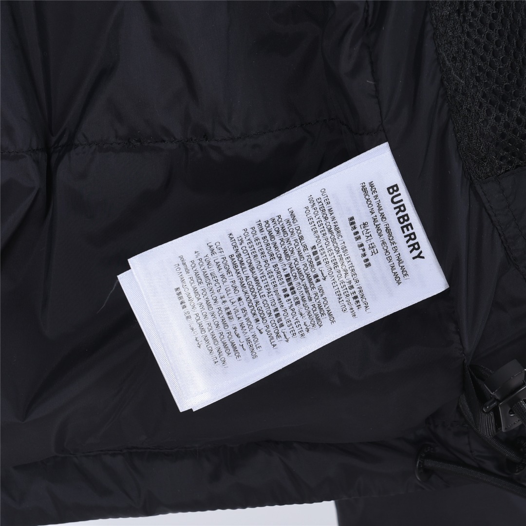 Burberry/巴宝莉手臂拆卸连帽羽绒服