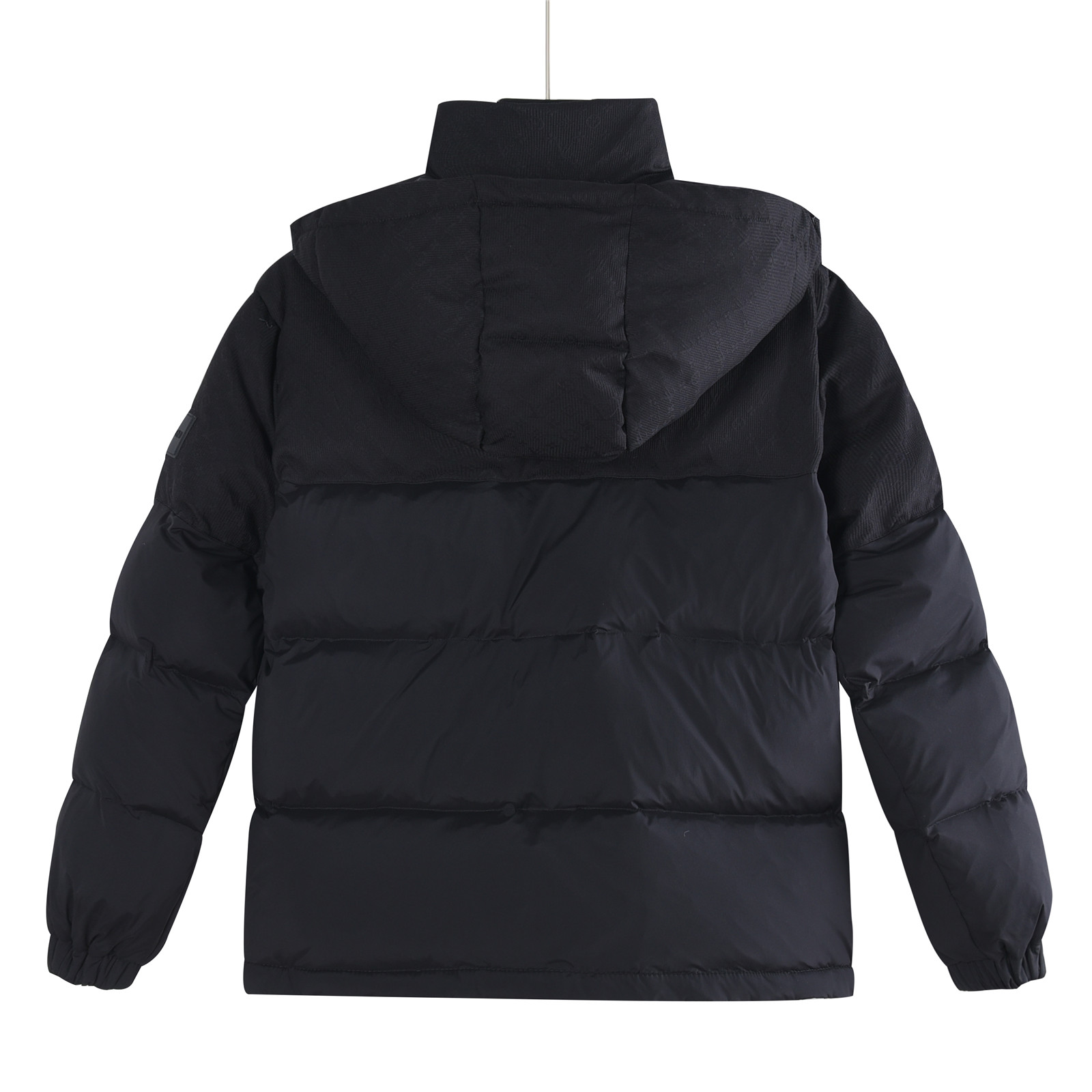 LouisVuitton/路易威登2025冬新款满印驴牌新款连帽设计羽绒服