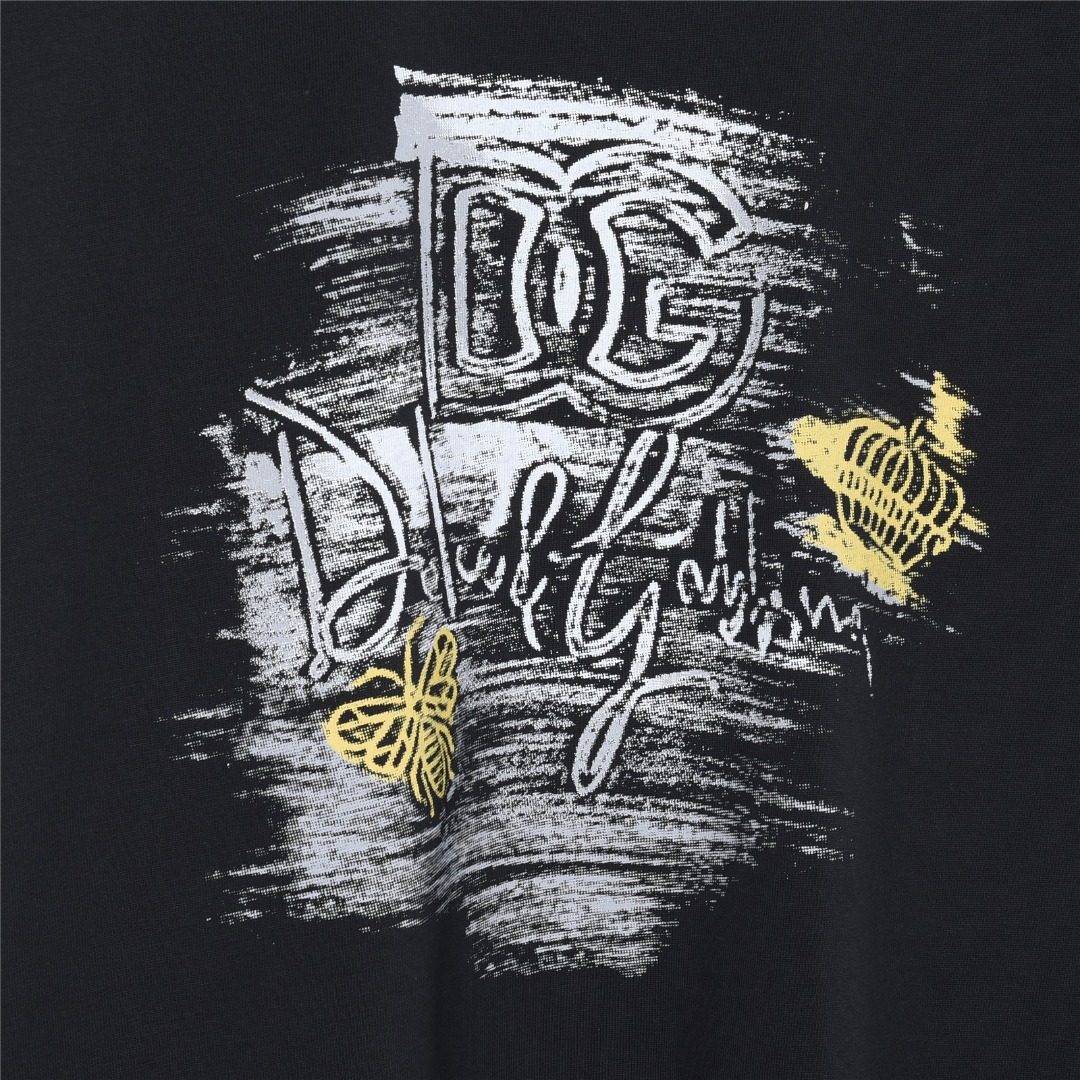Dolce & Gabbana 杜嘉班纳 水墨涂鸦喷墨短袖T恤-Chinese wholesaler seller Clothes Bags handbags wholesale Shoes High Quatity wholesaler seller Cheap Sneakers from China Factory Chinese suppliers china wholesale clothing wholesaler seller Dolce & Gabbana 杜嘉班纳 水墨涂鸦喷墨短袖T恤