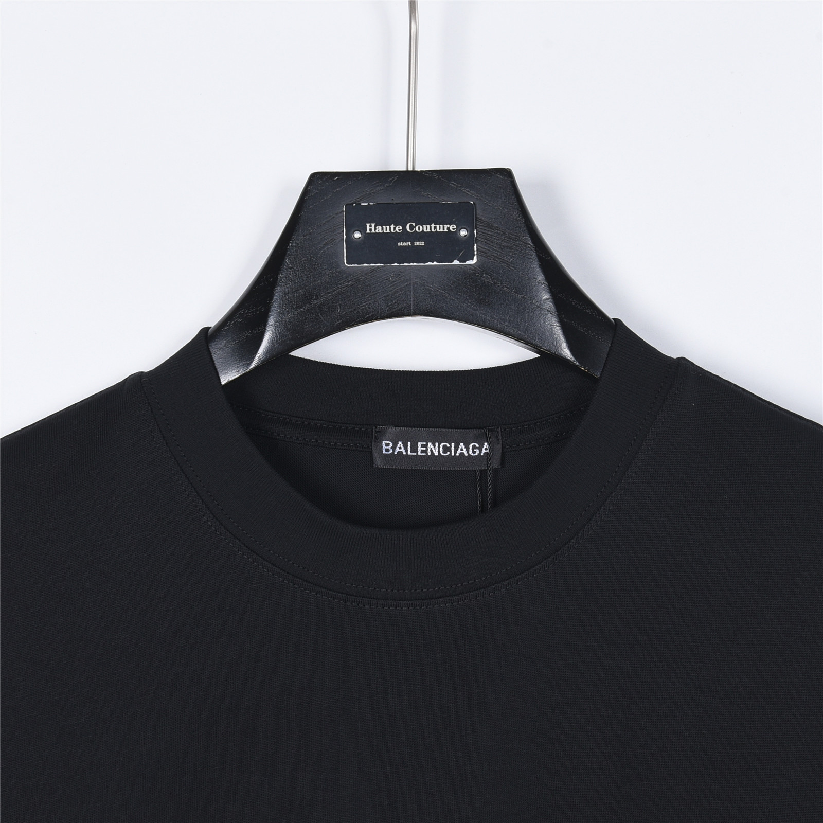 BALENCIAGA巴黎世家BLCG撞色线条爱心短袖T恤-Chinese UA Cheap High Quatity Brand Clothes Bags handbags Sneakers wholesale wholesaler seller from China Factory suppliers Fashion Clothing Shoes best Quality Beautiful Price BALENCIAGA巴黎世家BLCG撞色线条爱心短袖T恤