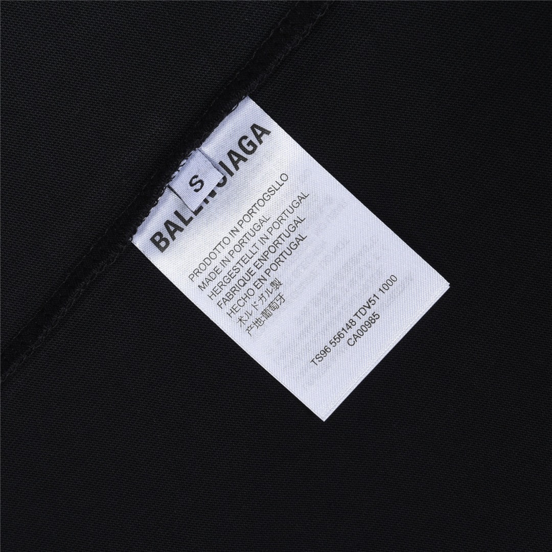 BALENCIAGA巴黎世家BLCG撞色线条爱心短袖T恤-Chinese UA Cheap High Quatity Brand Clothes Bags handbags Sneakers wholesale wholesaler seller from China Factory suppliers Fashion Clothing Shoes best Quality Beautiful Price BALENCIAGA巴黎世家BLCG撞色线条爱心短袖T恤