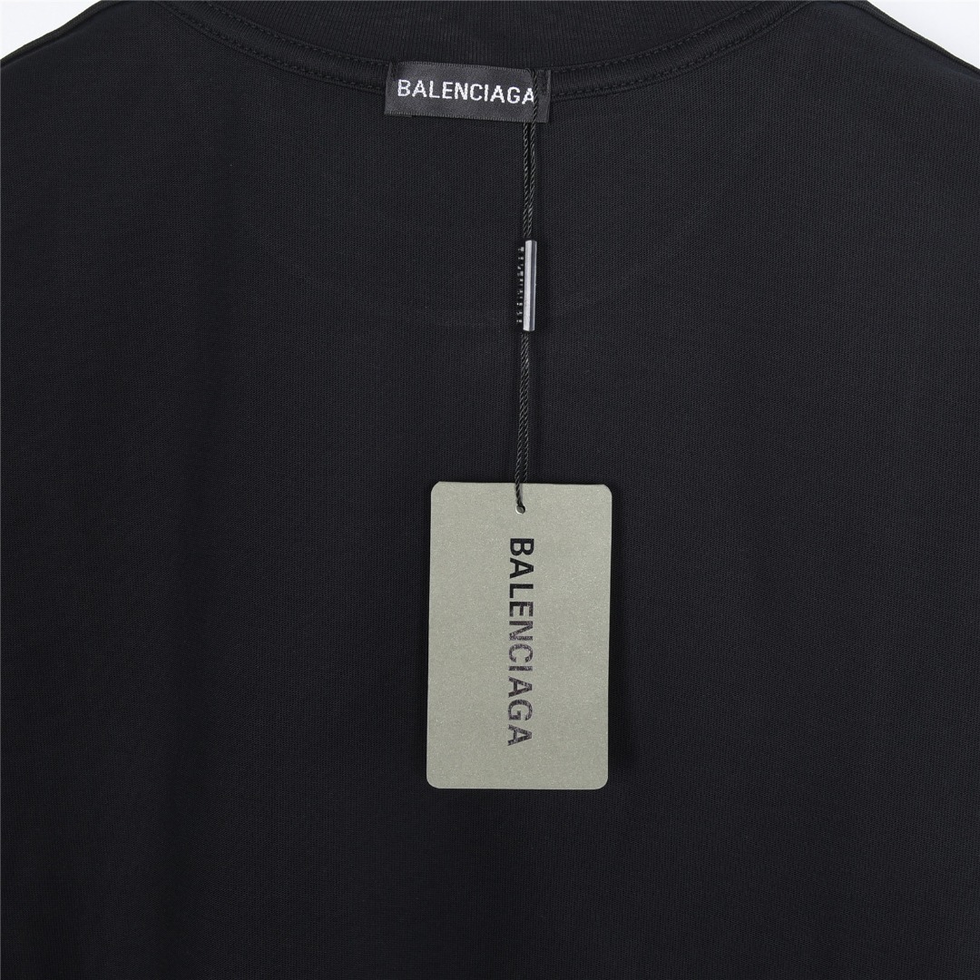 BALENCIAGA巴黎世家3B溶解字母短袖-Chinese UA Cheap High Quatity Brand Clothes Bags handbags Sneakers wholesale wholesaler seller from China Factory suppliers Fashion Clothing Shoes best Quality Beautiful Price BALENCIAGA巴黎世家3B溶解字母短袖
