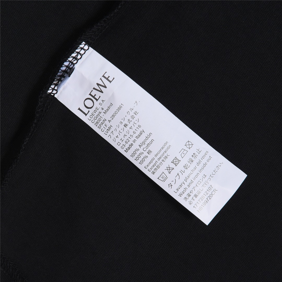 LOEWE 罗意威兔子刺绣圆领短袖T恤-Chinese wholesaler seller Clothes Bags handbags wholesale Shoes High Quatity wholesaler seller Cheap Sneakers from China Factory Chinese suppliers china wholesale clothing wholesaler seller LOEWE 罗意威兔子刺绣圆领短袖T恤