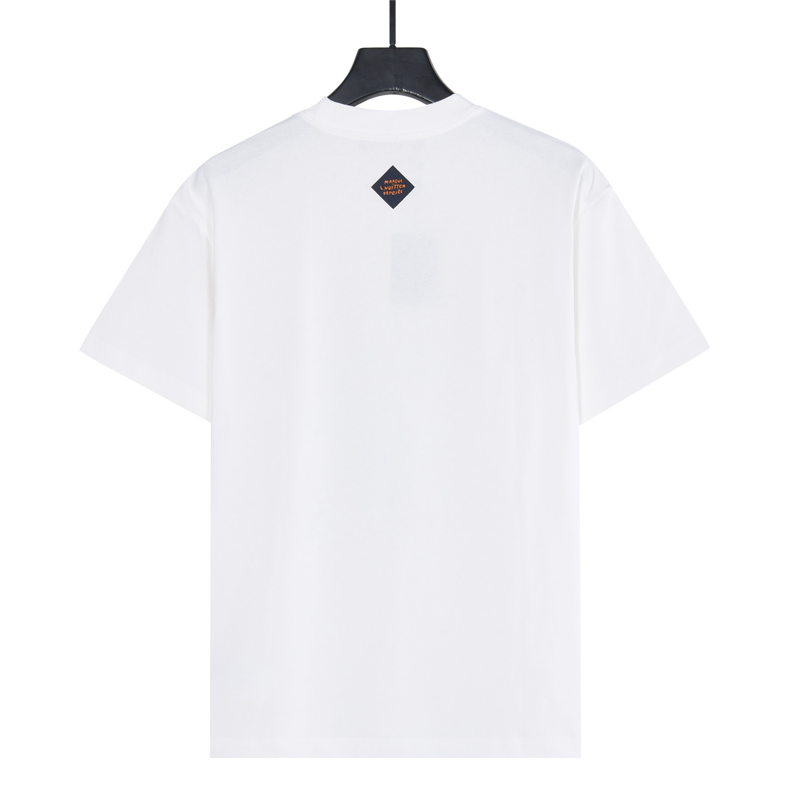 LouisVuitton/路易威登手绘涂鸦字母短袖T恤 黑色 白色-Top High Quatity Cheap Sneakers Fashion Clothing Clothes Bags handbags Shoes of all Brand wholesale With The best Quality And Beautiful Price from China Factory Chinese suppliers wholesaler seller LouisVuitton/路易威登手绘涂鸦字母短袖T恤 黑色 白色
