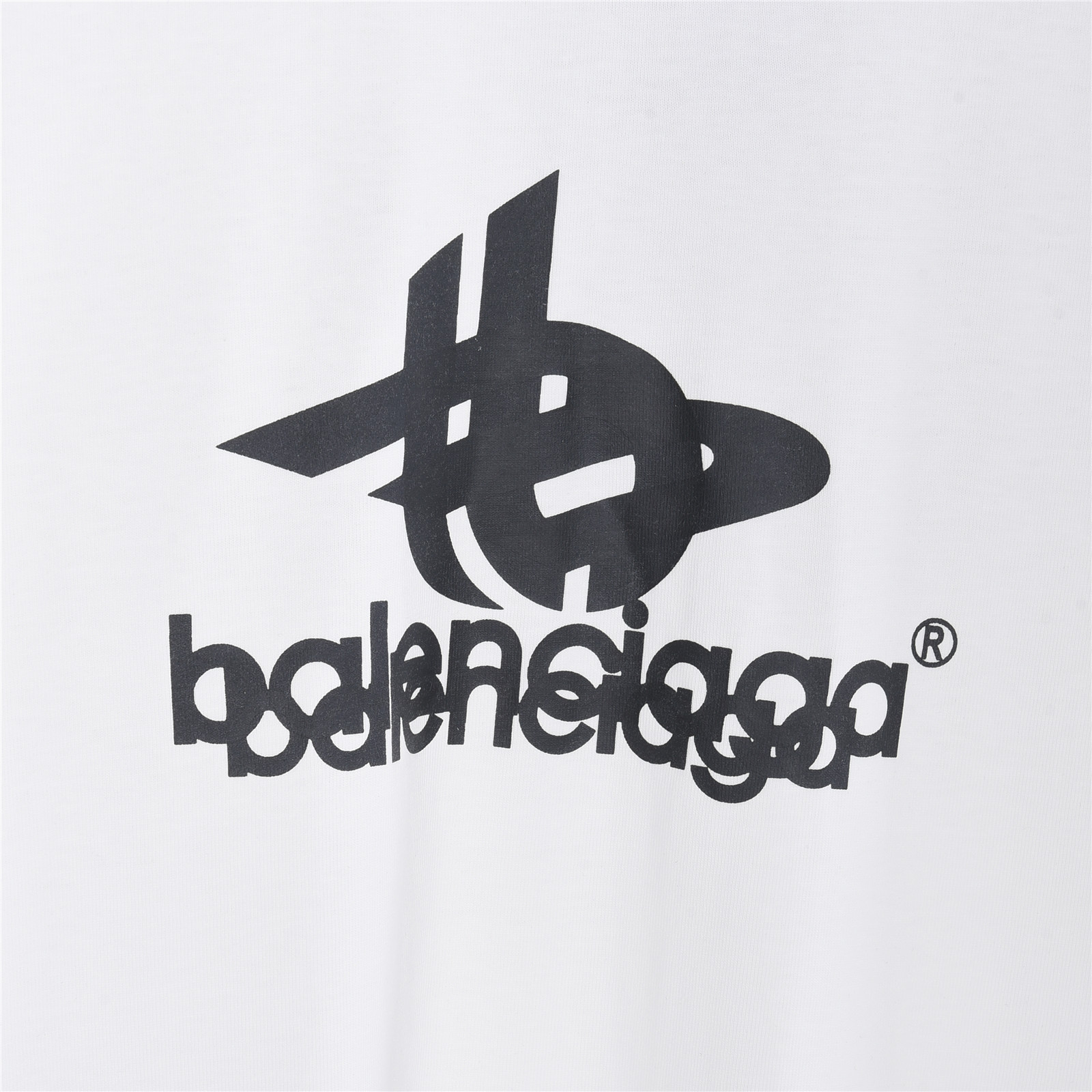 BALENCIAGA/巴黎世家 BLCG 双重叠字母logo前后印花短袖 黑色 白色-Top High Quatity Cheap Sneakers Fashion Clothing Clothes Bags handbags Shoes of all Brand wholesale With The best Quality And Beautiful Price from China Factory Chinese suppliers wholesaler seller BALENCIAGA/巴黎世家 BLCG 双重叠字母logo前后印花短袖 黑色 白色