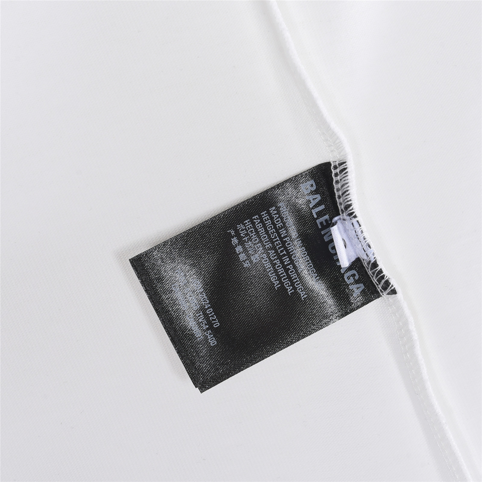 BALENCIAGA/巴黎世家 BLCG 双重叠字母logo前后印花短袖 黑色 白色-Top High Quatity Cheap Sneakers Fashion Clothing Clothes Bags handbags Shoes of all Brand wholesale With The best Quality And Beautiful Price from China Factory Chinese suppliers wholesaler seller BALENCIAGA/巴黎世家 BLCG 双重叠字母logo前后印花短袖 黑色 白色