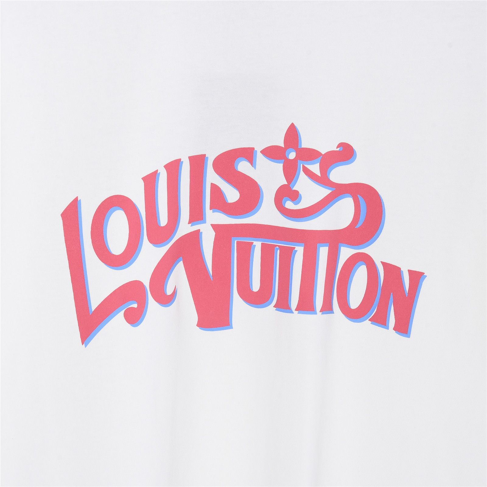 LouisVuitton/路易威登粉调涂鸦3D字母短袖T恤 黑色 白色-莆田鞋,莆田鞋货源,高仿鞋,高仿鞋货源,安福档口,莆田高仿鞋,莆田鞋批发,高仿鞋批发,莆田高仿运动鞋,高仿运动鞋,莆田运动鞋 LouisVuitton/路易威登粉调涂鸦3D字母短袖T恤 黑色 白色