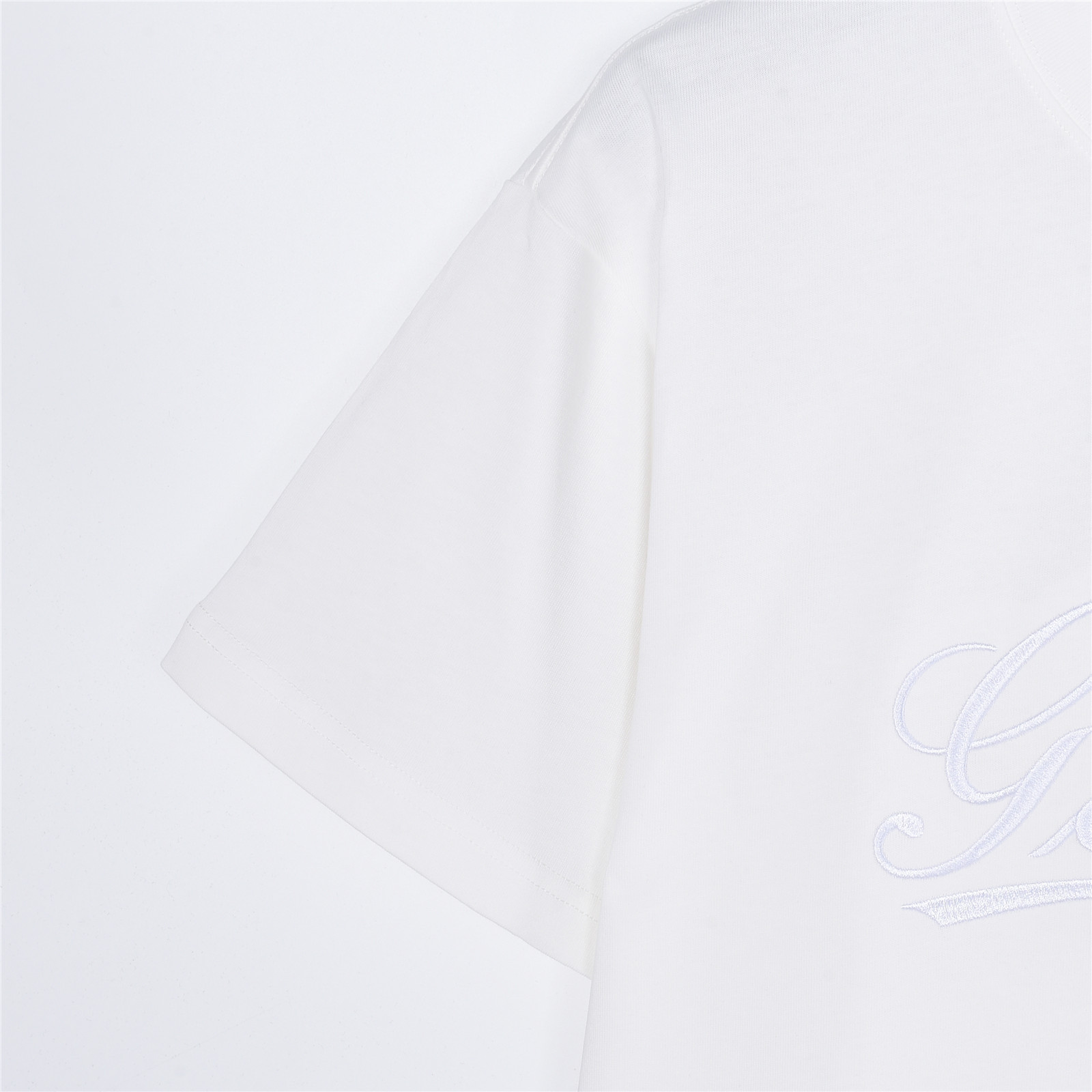 Gucci/古驰 双G蓝线刺绣短袖T恤 黑色 白色-Chinese UA Cheap High Quatity Brand Clothes Bags handbags Sneakers wholesale wholesaler seller from China Factory suppliers Fashion Clothing Shoes best Quality Beautiful Price Gucci/古驰 双G蓝线刺绣短袖T恤 黑色 白色