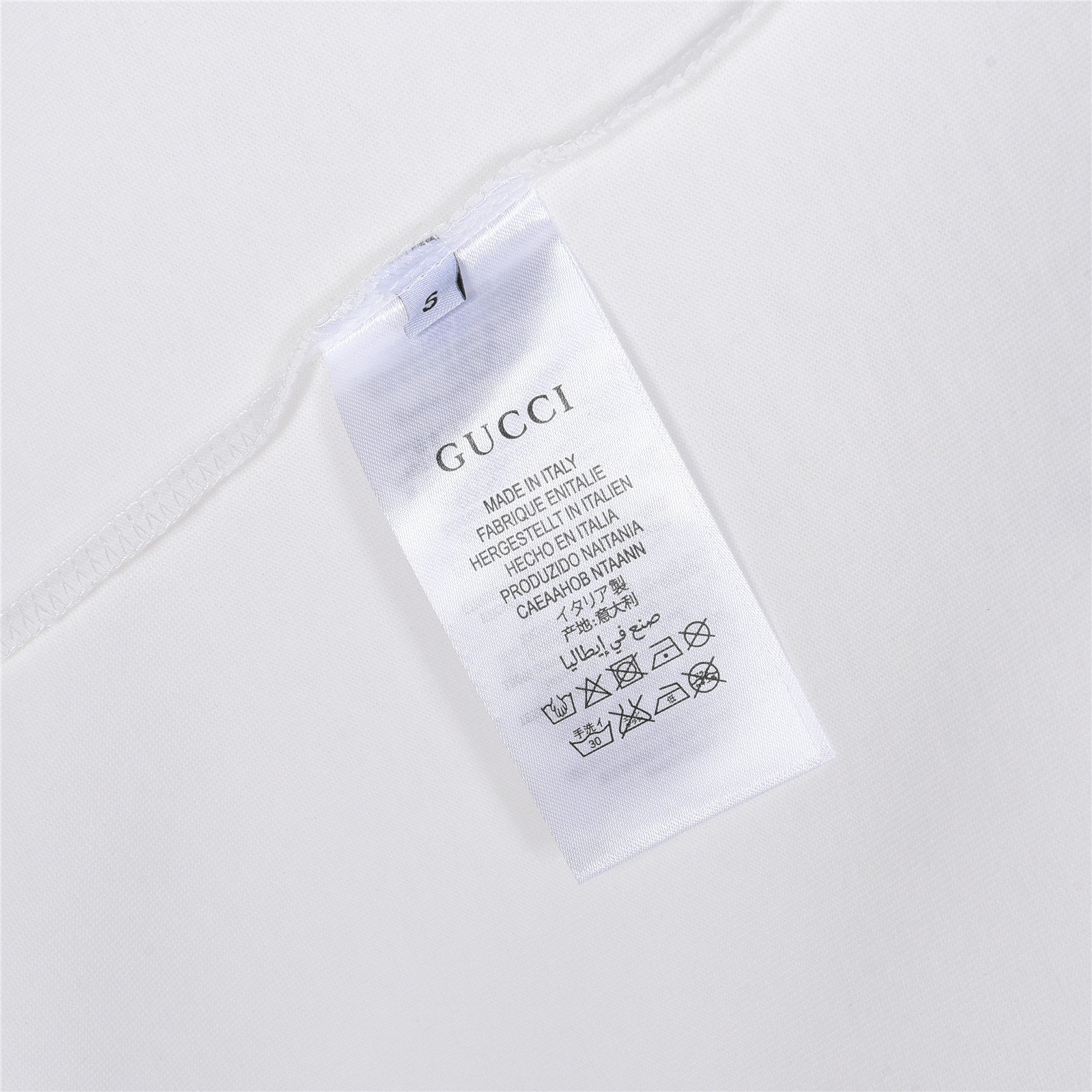 Gucci/古驰 双G蓝线刺绣短袖T恤 黑色 白色-Chinese UA Cheap High Quatity Brand Clothes Bags handbags Sneakers wholesale wholesaler seller from China Factory suppliers Fashion Clothing Shoes best Quality Beautiful Price Gucci/古驰 双G蓝线刺绣短袖T恤 黑色 白色