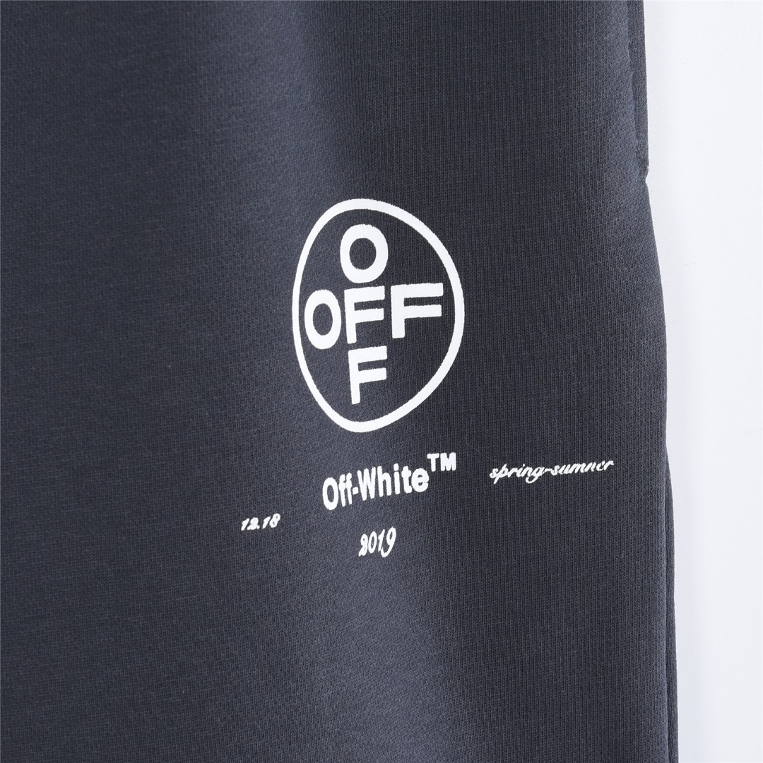 OFFWHITEOW圆形OFF字母印花短裤 灰色-莆田鞋,莆田鞋货源,高仿鞋,高仿鞋货源,安福档口,莆田高仿鞋,莆田鞋批发,高仿鞋批发,莆田高仿运动鞋,高仿运动鞋,莆田运动鞋 OFFWHITEOW圆形OFF字母印花短裤 灰色