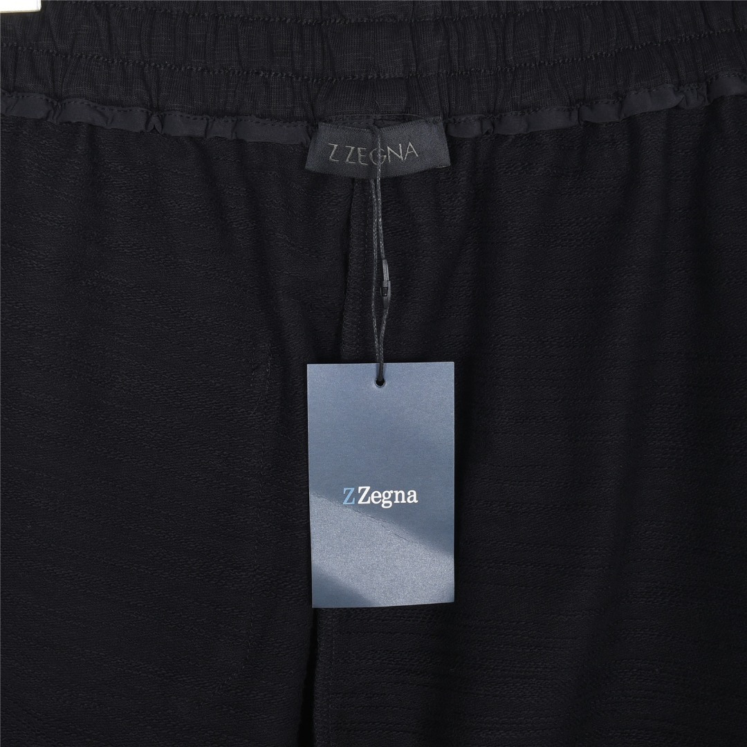 Zegna/杰尼亚简约字母刺绣短裤 黑色-Chinese UA Cheap High Quatity Brand Clothes Bags handbags Sneakers wholesale wholesaler seller from China Factory suppliers Fashion Clothing Shoes best Quality Beautiful Price Zegna/杰尼亚简约字母刺绣短裤 黑色