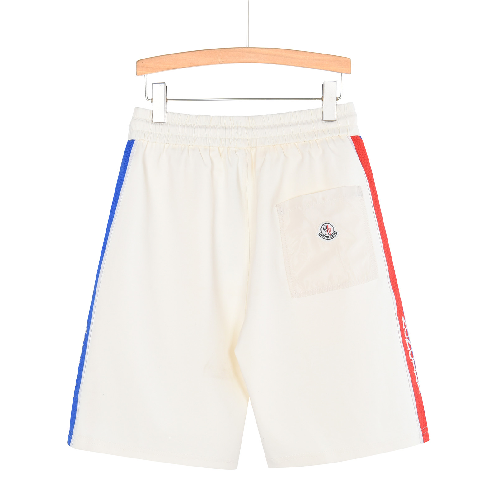 Moncler/蒙口侧边织带字母短裤 极简廓形 高腰剪裁搭配利落裤线 黑色 白色-Top High Quatity Cheap Sneakers Fashion Clothing Clothes Bags handbags Shoes of all Brand wholesale With The best Quality And Beautiful Price from China Factory Chinese suppliers wholesaler seller Moncler/蒙口侧边织带字母短裤 极简廓形 高腰剪裁搭配利落裤线 黑色 白色