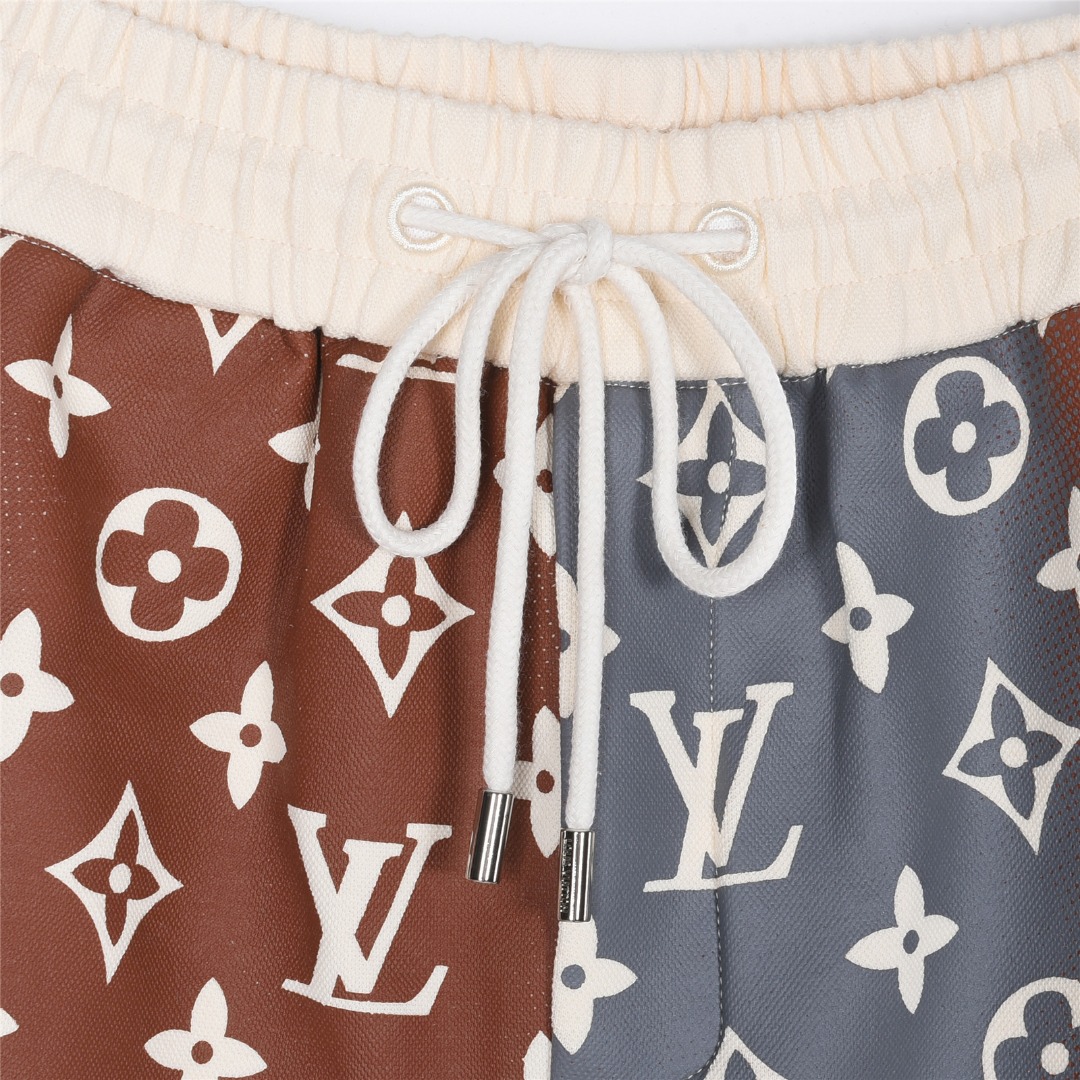LouisVuitton/路易威登渐变晕染短裤 黑色 杏色-Top High Quatity Cheap Sneakers Fashion Clothing Clothes Bags handbags Shoes of all Brand wholesale With The best Quality And Beautiful Price from China Factory Chinese suppliers wholesaler seller LouisVuitton/路易威登渐变晕染短裤 黑色 杏色