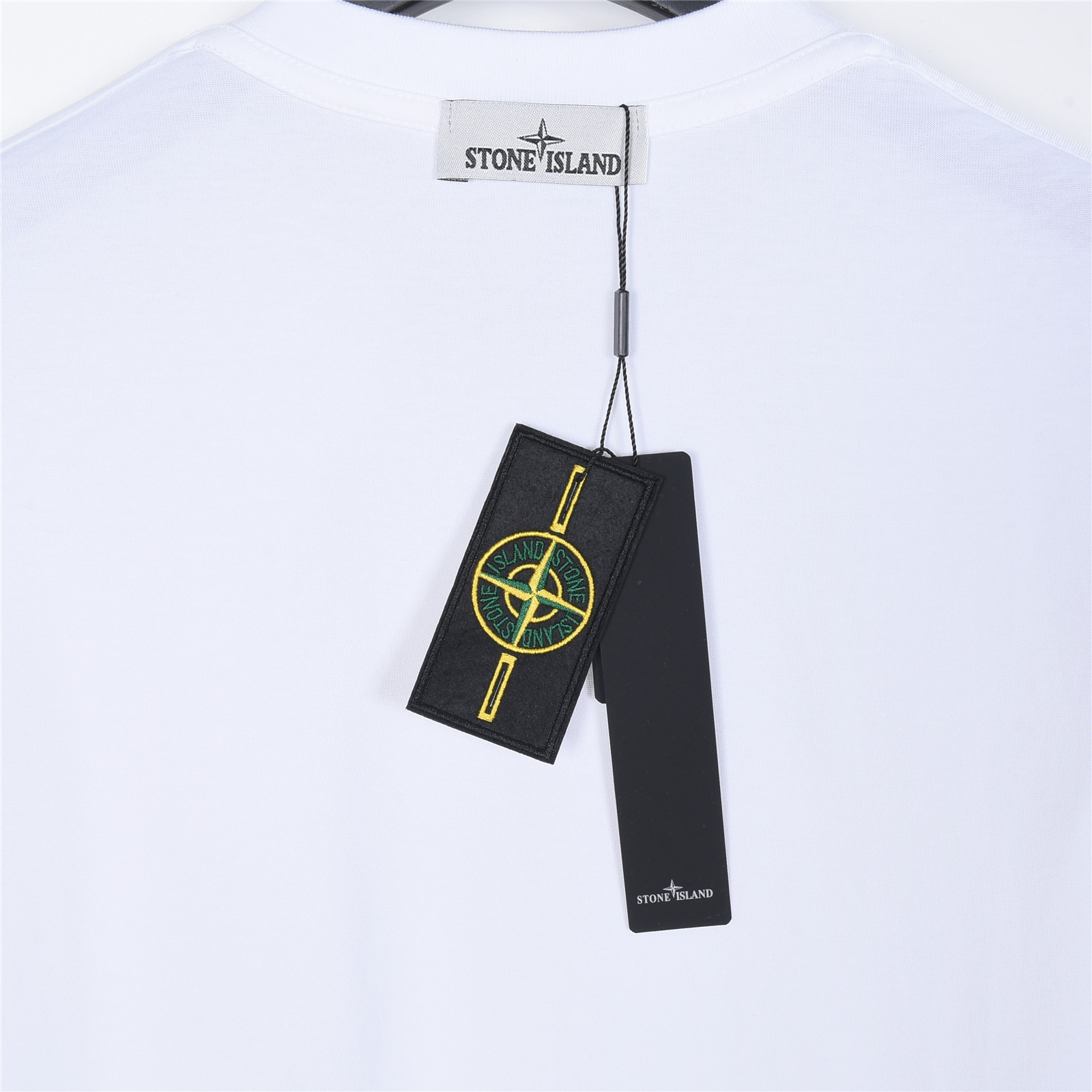 STONEISLAND石头岛25FF经典袖口贴牌短袖T恤 黑色 白色 藏青