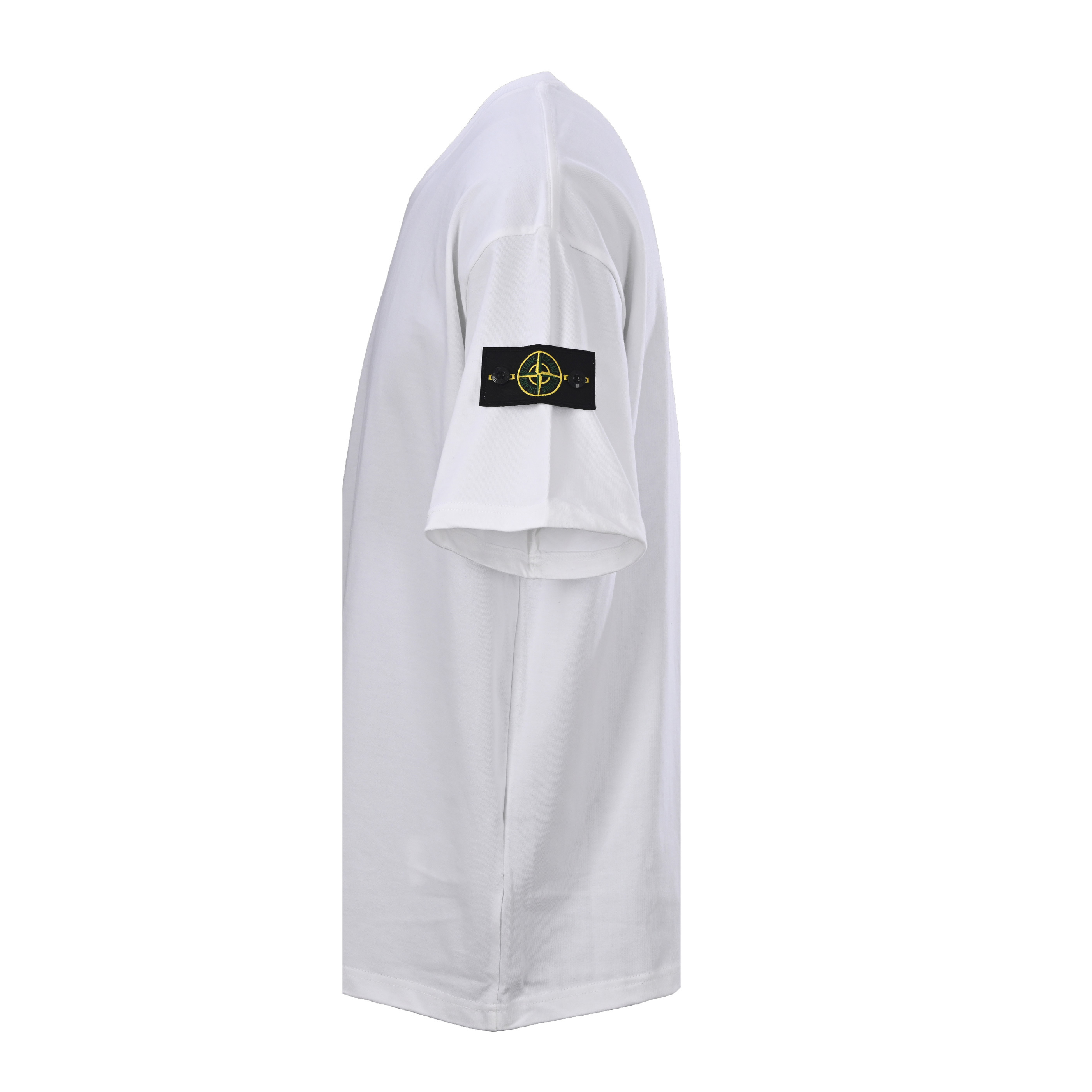 STONEISLAND石头岛25FF经典袖口贴牌短袖T恤 黑色 白色 藏青