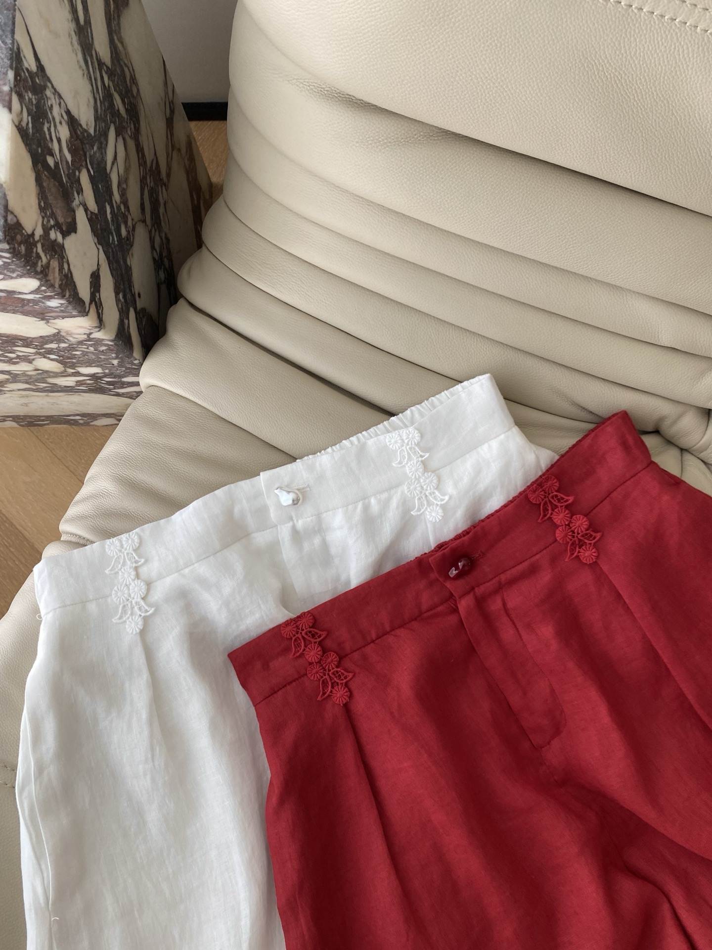 Linen Blend Floral Vest & Shorts Set - Lightweight, Soft, and Stylish 6 i1746525729971 9759 0 4