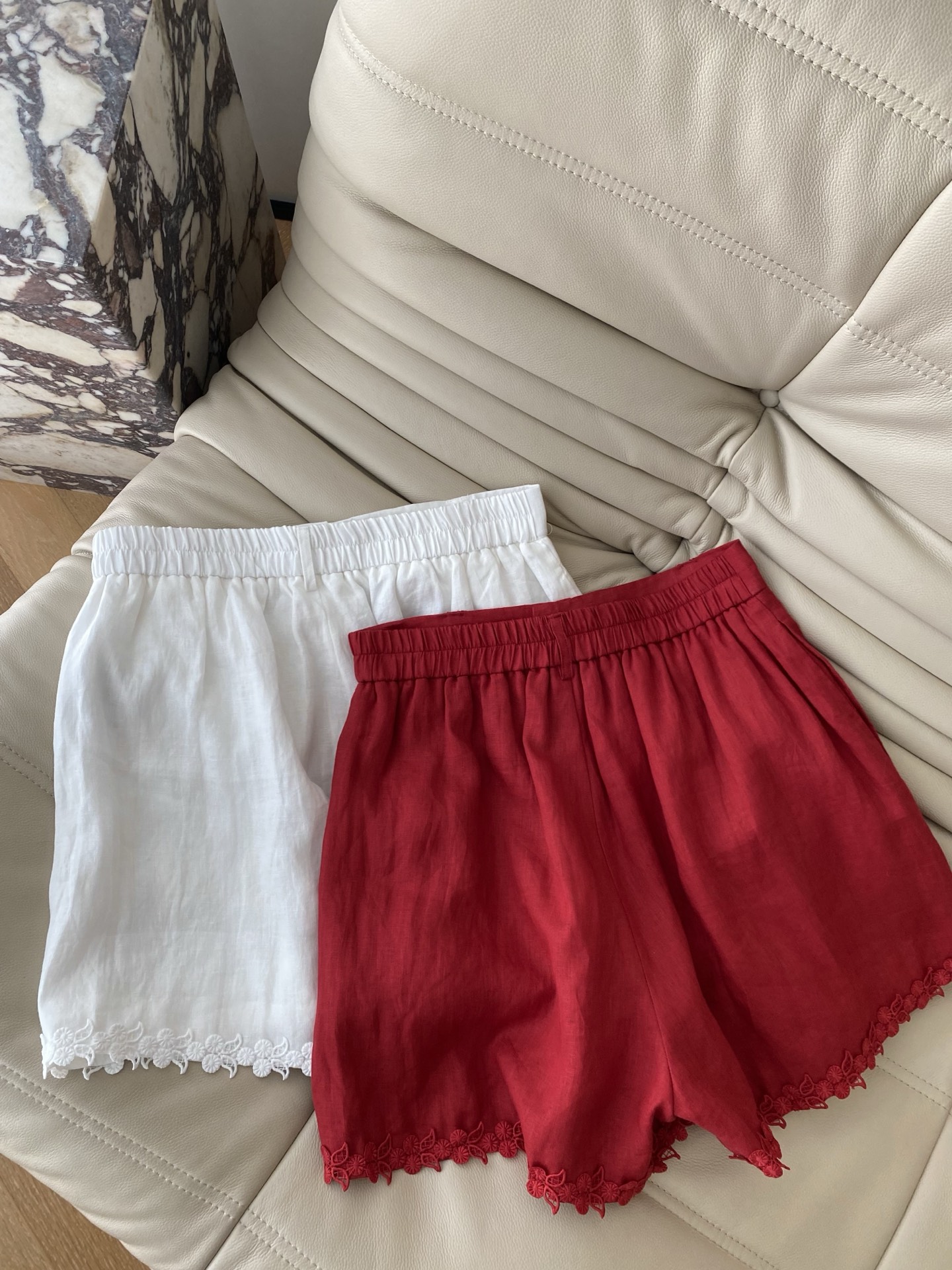 Linen Blend Floral Vest & Shorts Set - Lightweight, Soft, and Stylish 9 i1746525730043 2256 0 7
