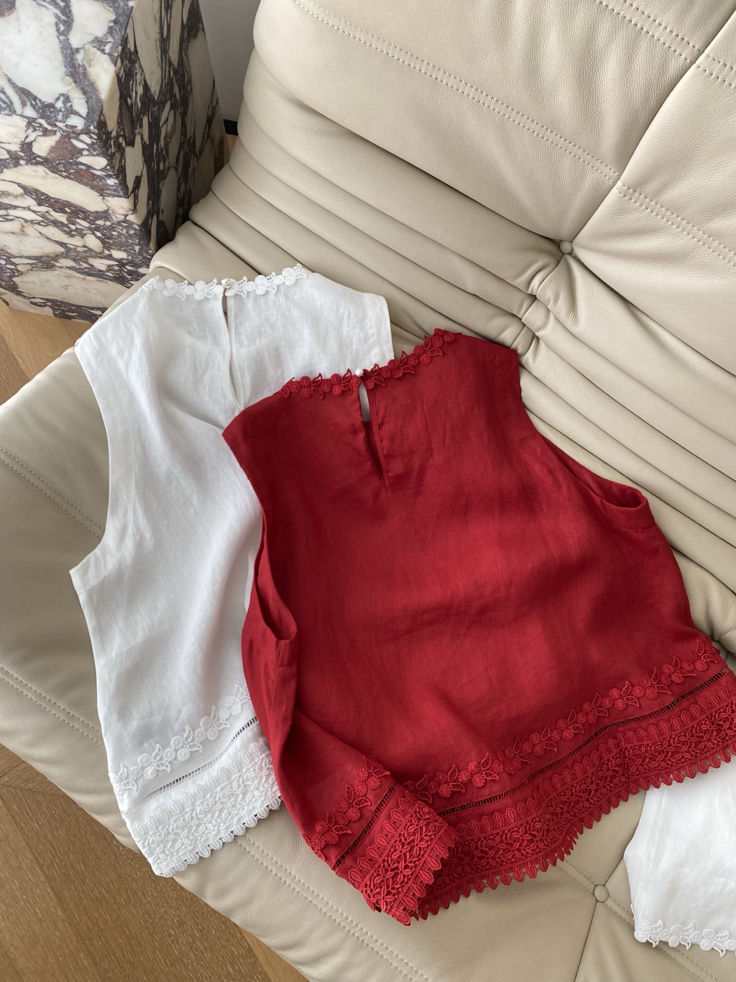 Linen Blend Floral Vest & Shorts Set - Lightweight, Soft, and Stylish 7 i1746525730221 3102 0 5