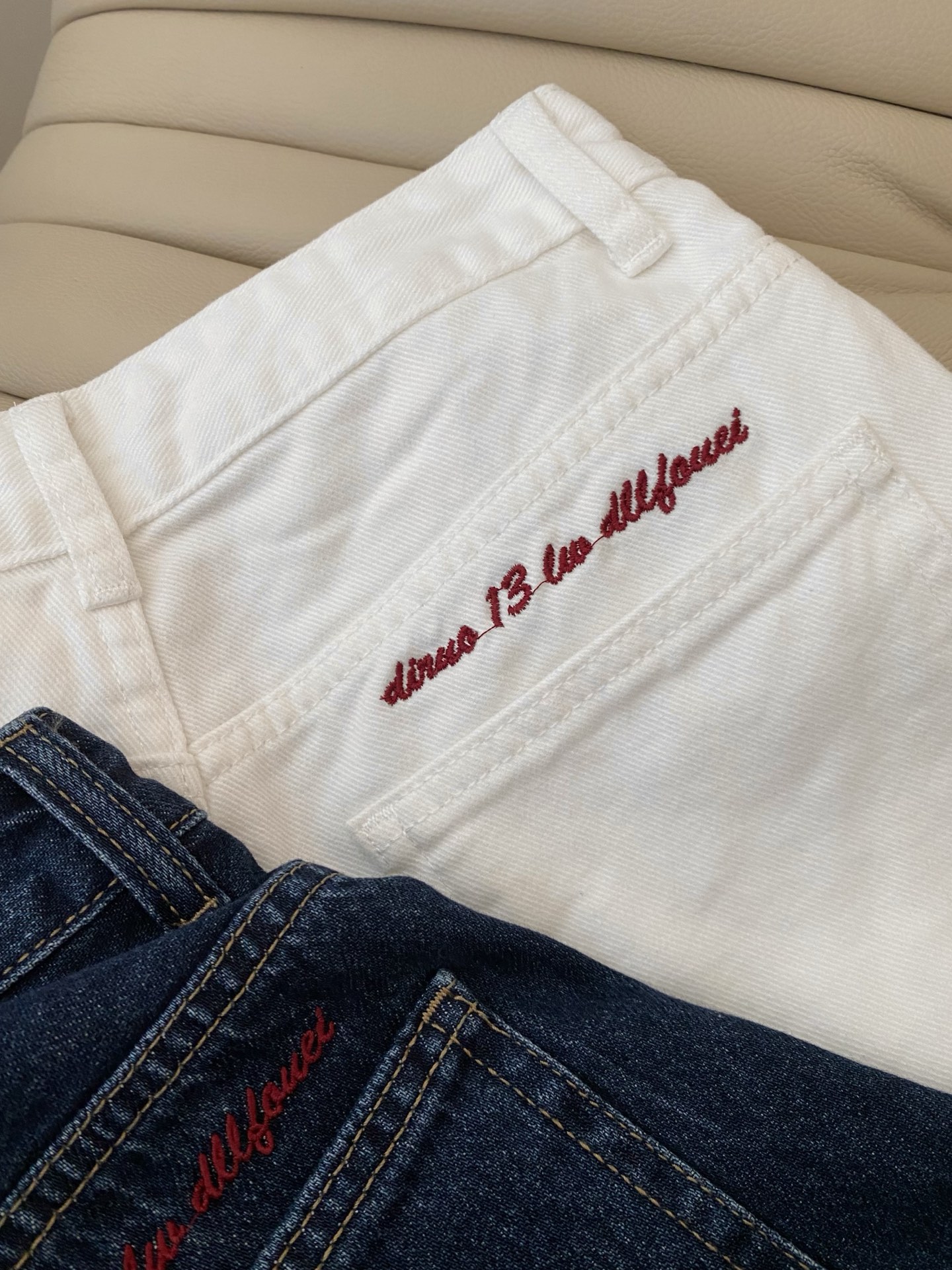High Waist Denim Bermuda Shorts - Street Style, Comfortable Fit, 2 Colors 7 i1747817601971 5289 0 5